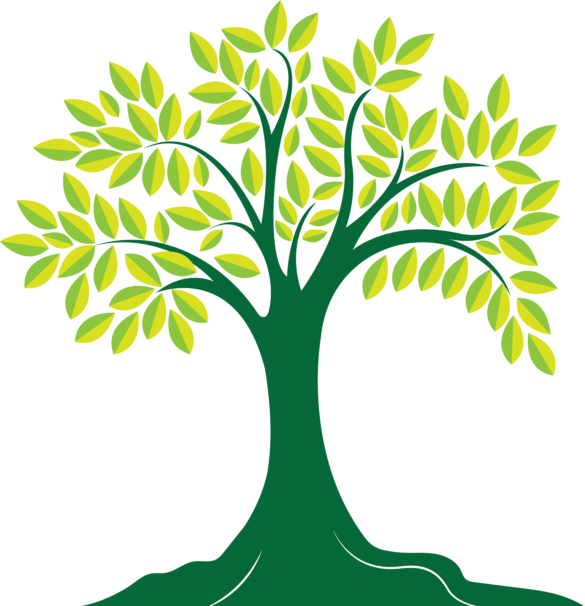 tree icon logo template