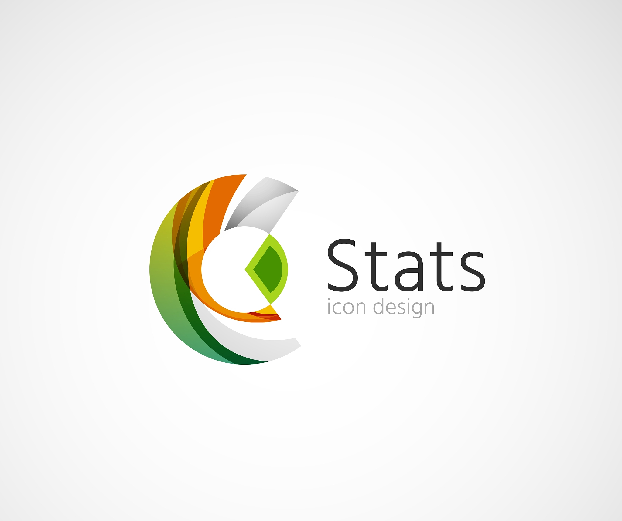 statistics company logo design
