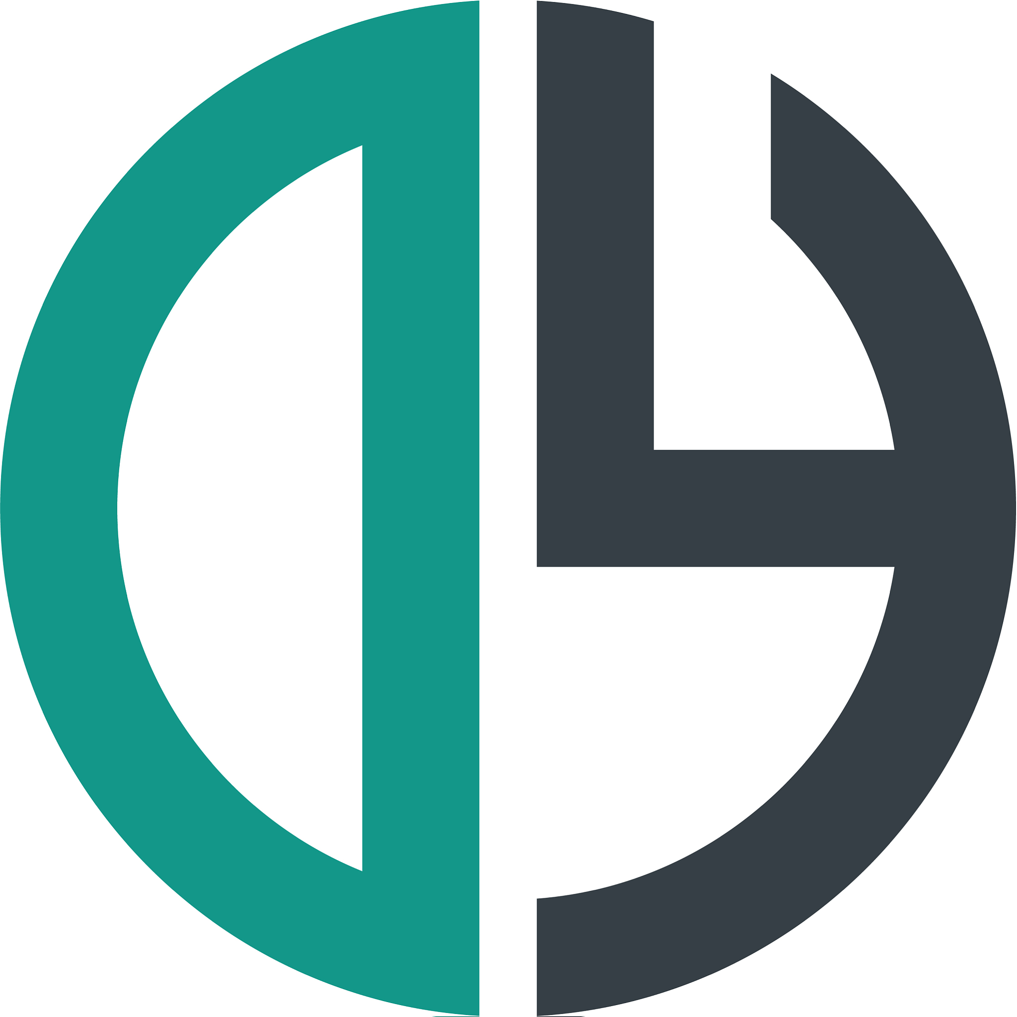 initial letter dy creative design logo