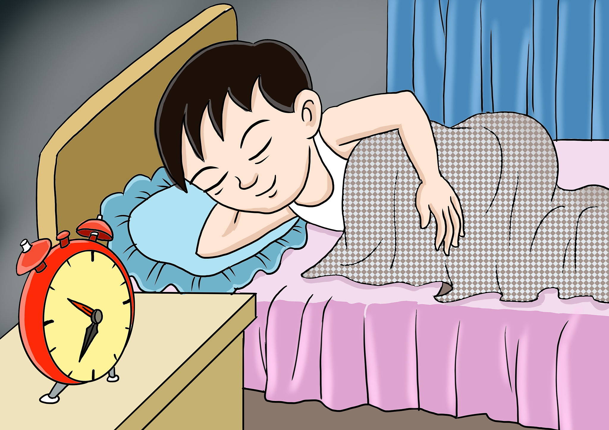 晚睡晚起与语言学习能力：统计特征分析