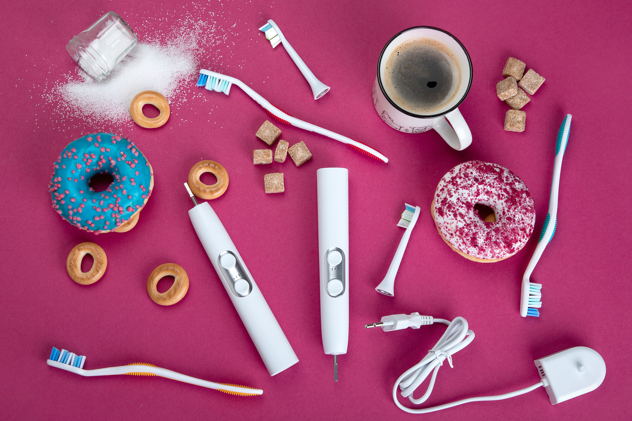 用电动牙刷自褽教程