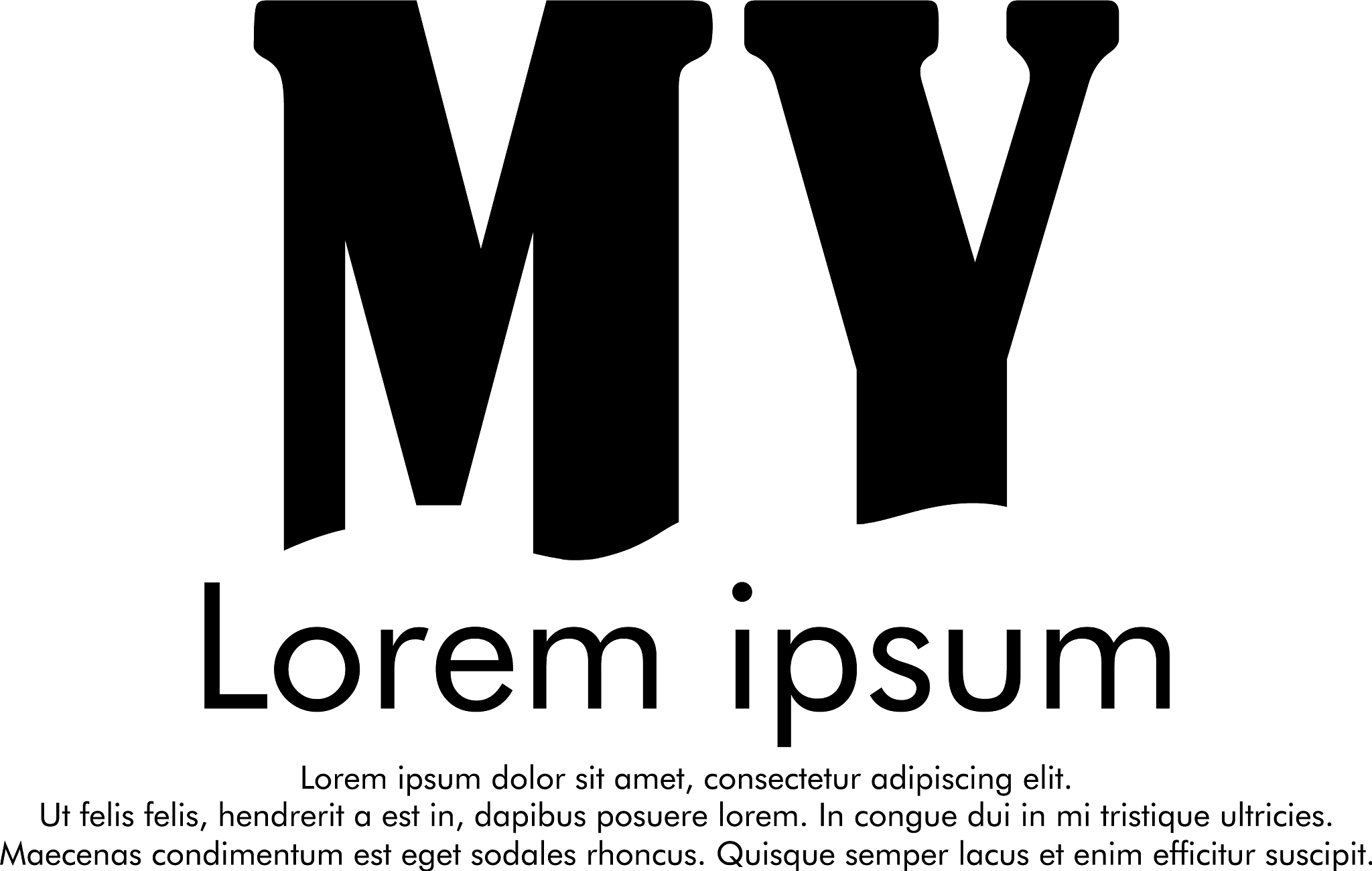 m y my initial abstract logo concept