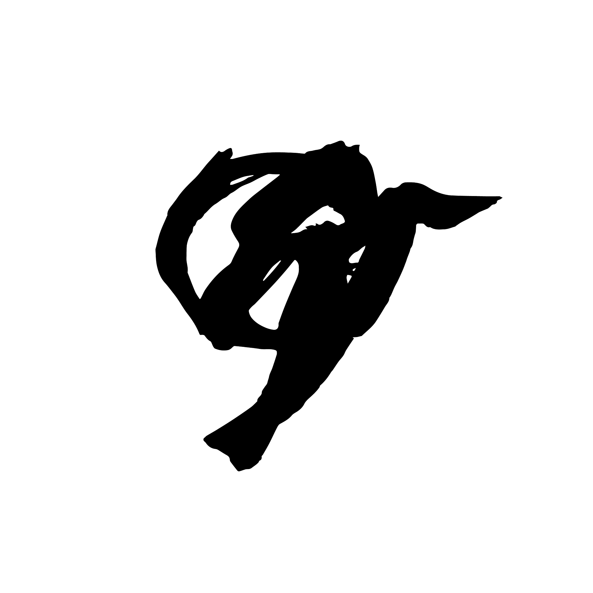 grunge ink pen stroke