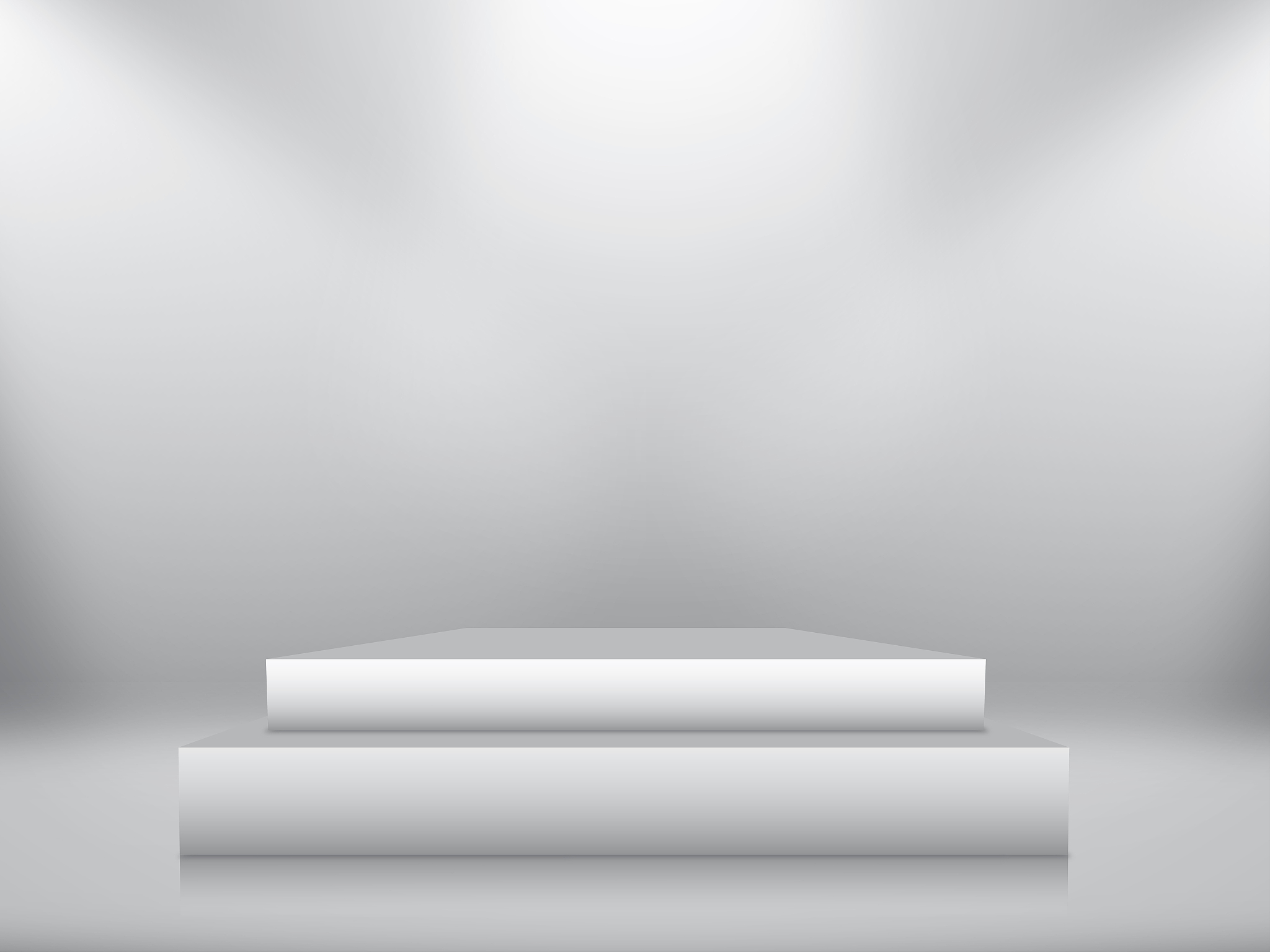 white square stand