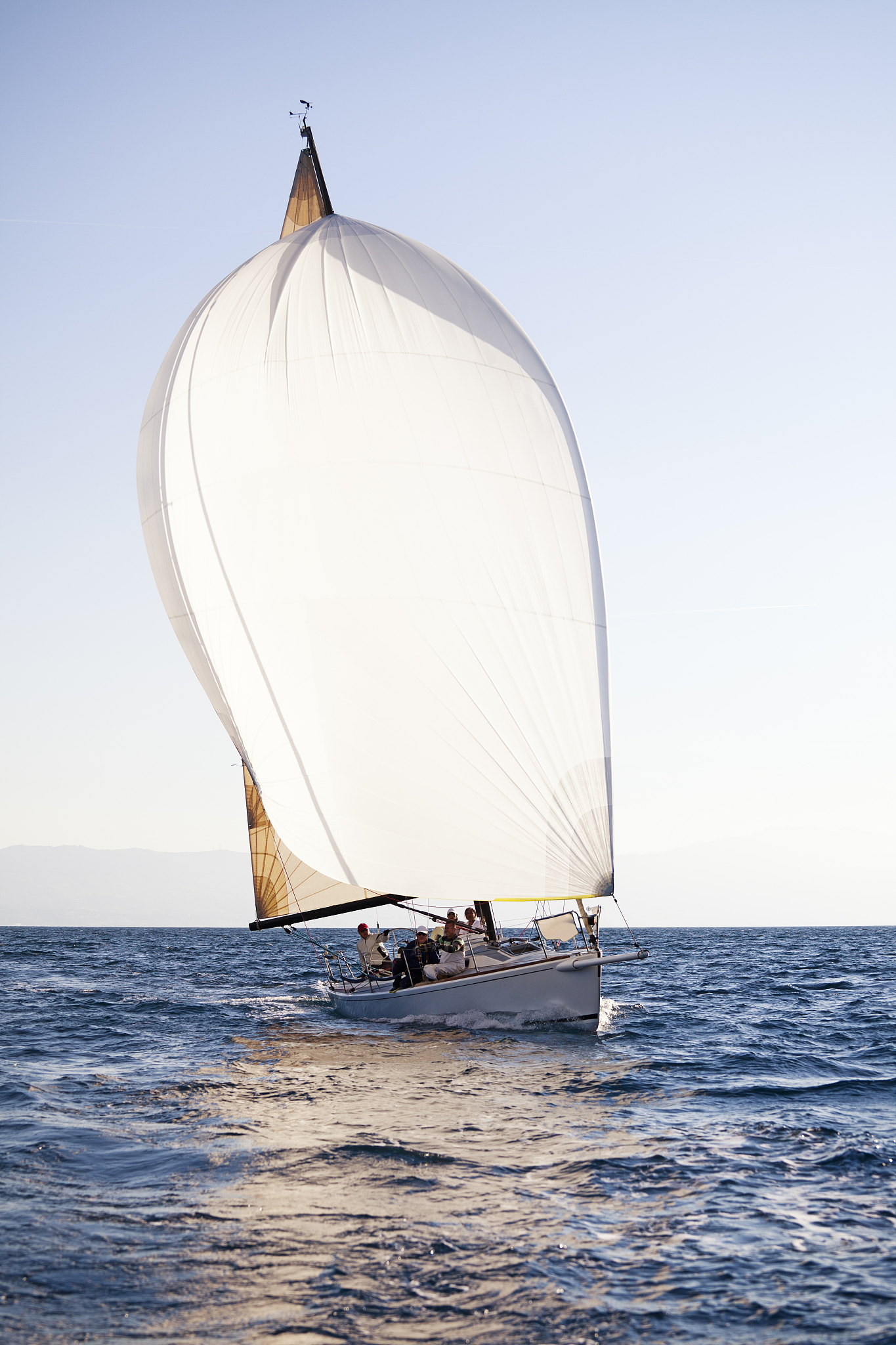 sailing with sailboat