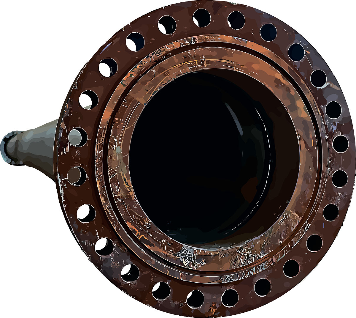 DN457法兰20个孔孔径30厚度38二个要用多大螺丝帮我用200字详细描述