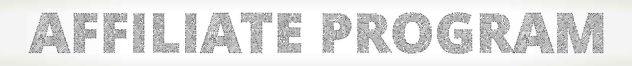 affiliate program circuit board vector buttons.