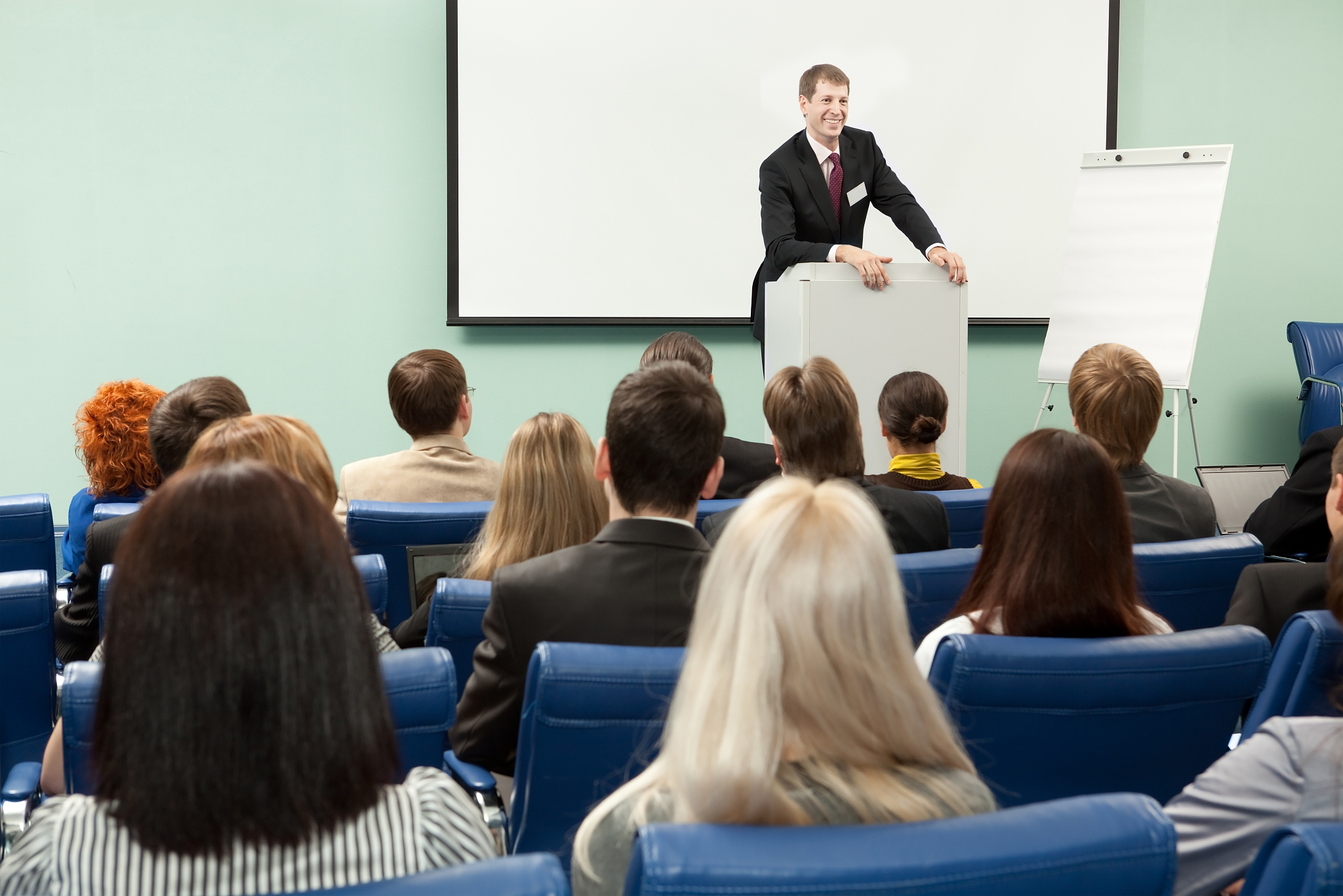 business conference.