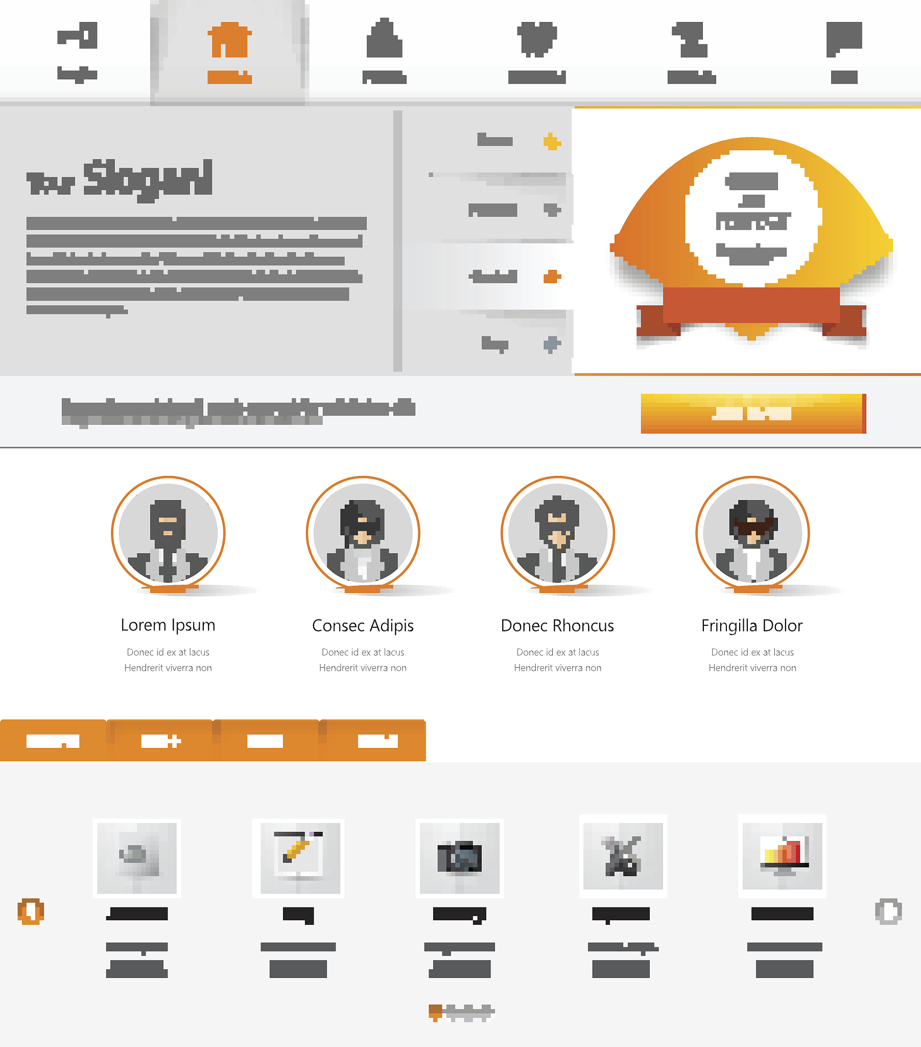business website template design