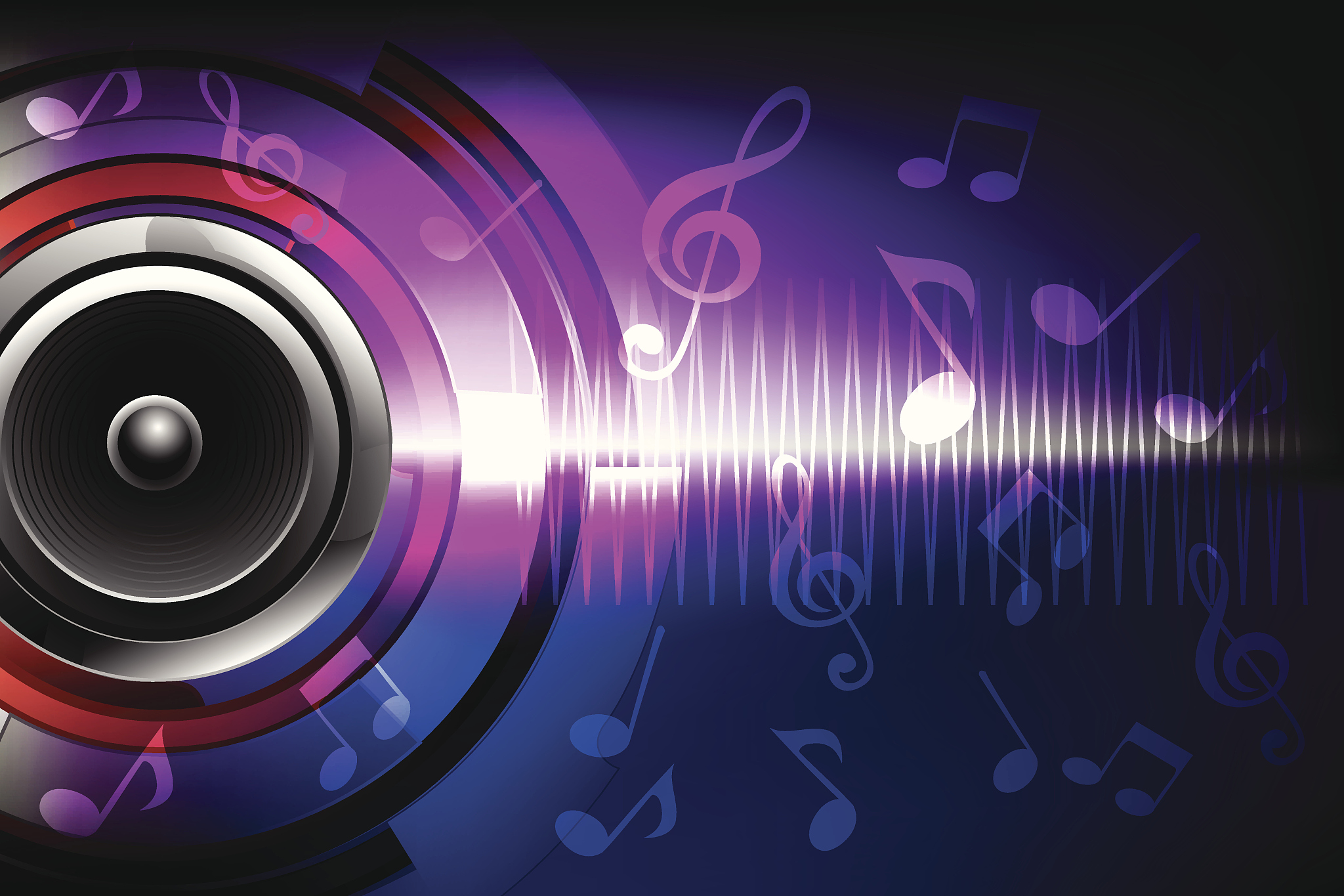 beautiful music background