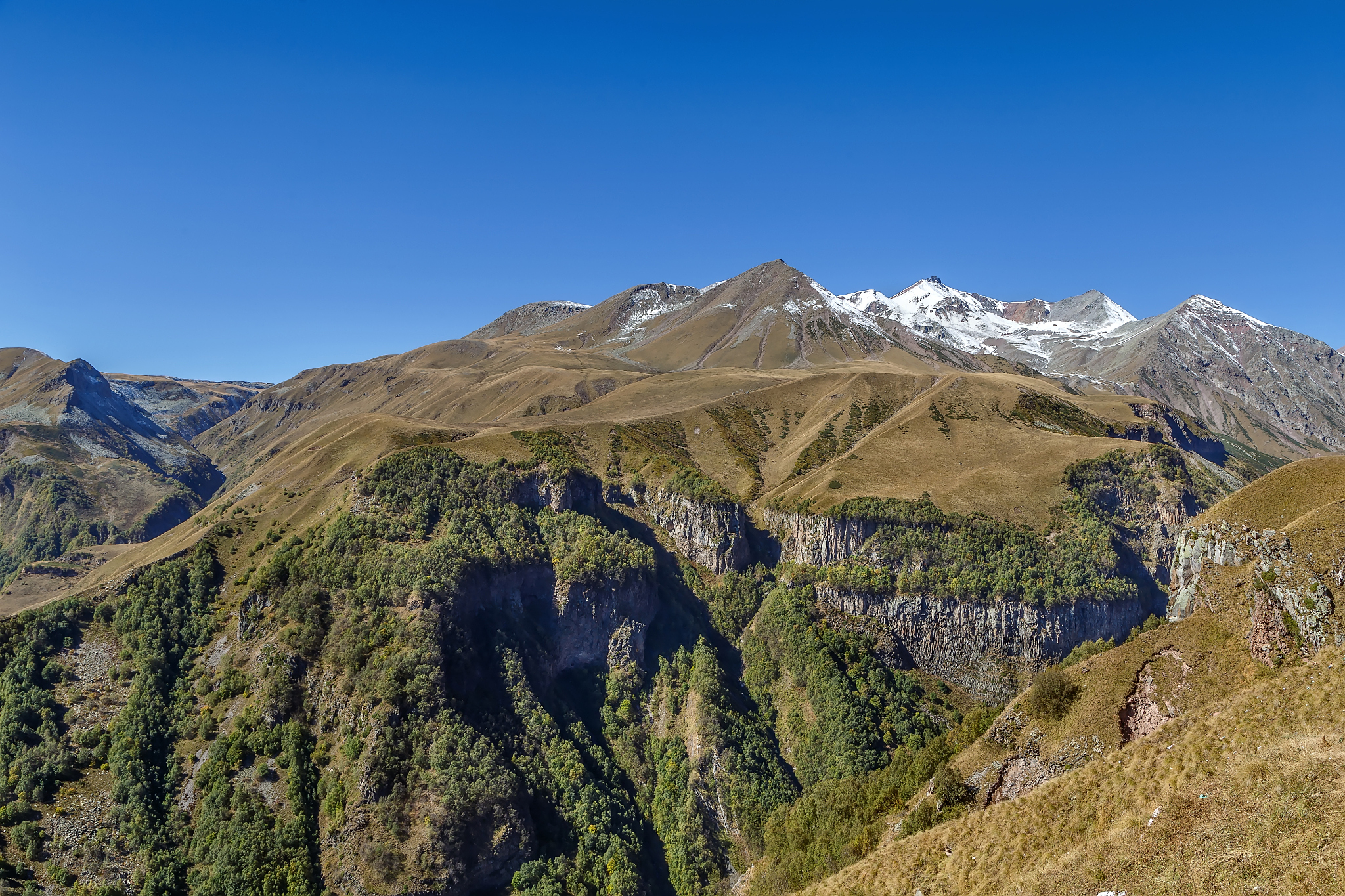 mountain landscape in georgia