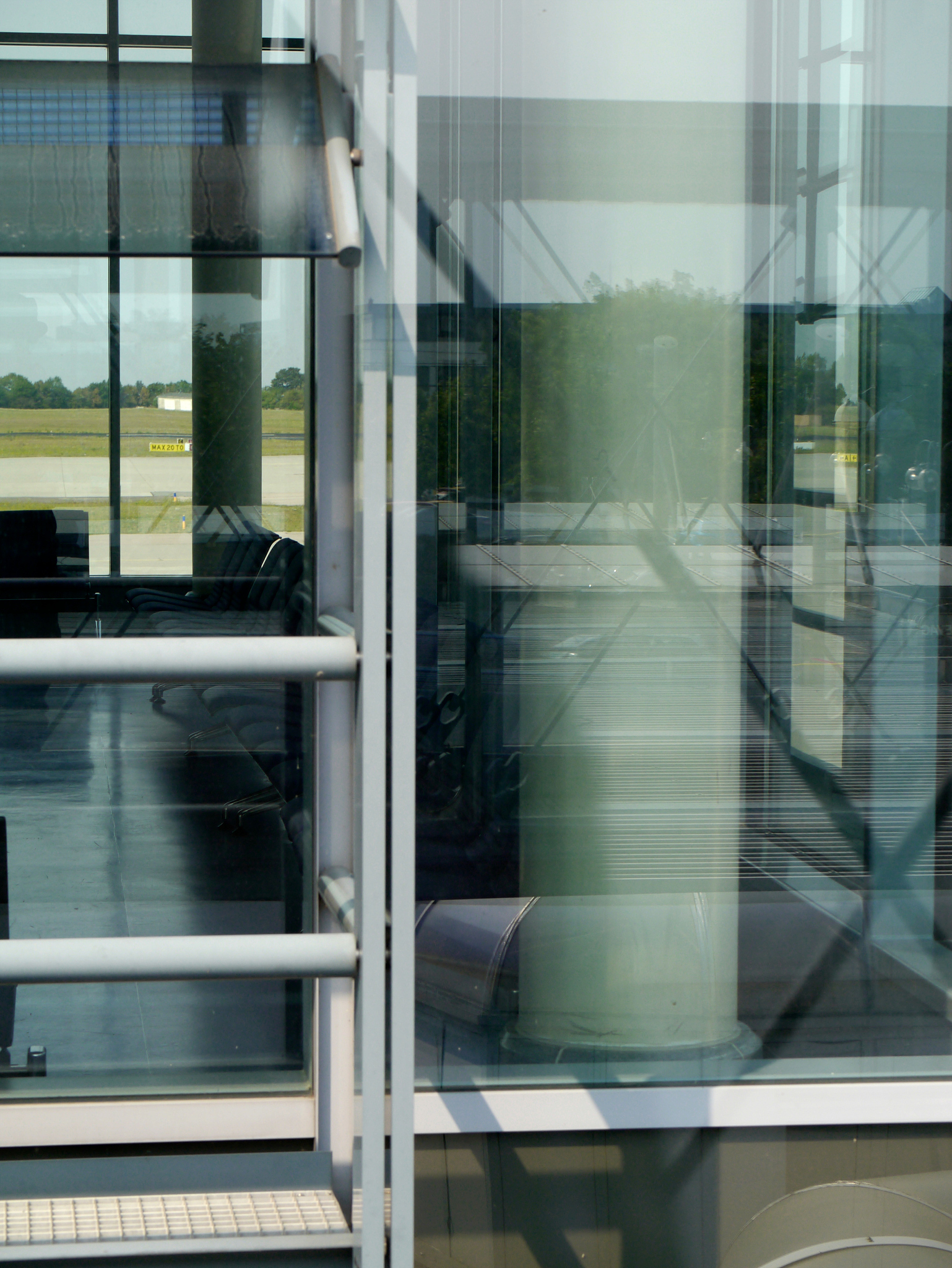modern facade airport