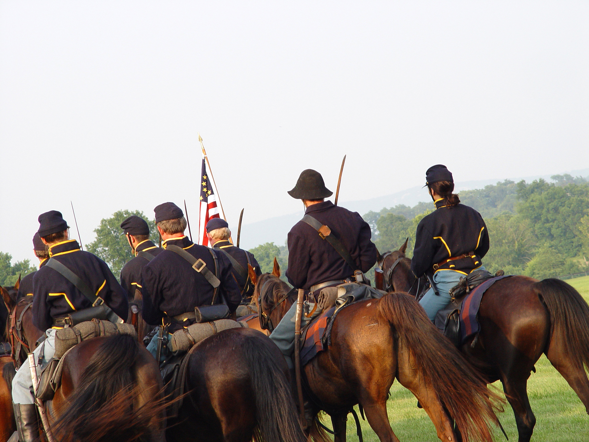 civil war reenactment!