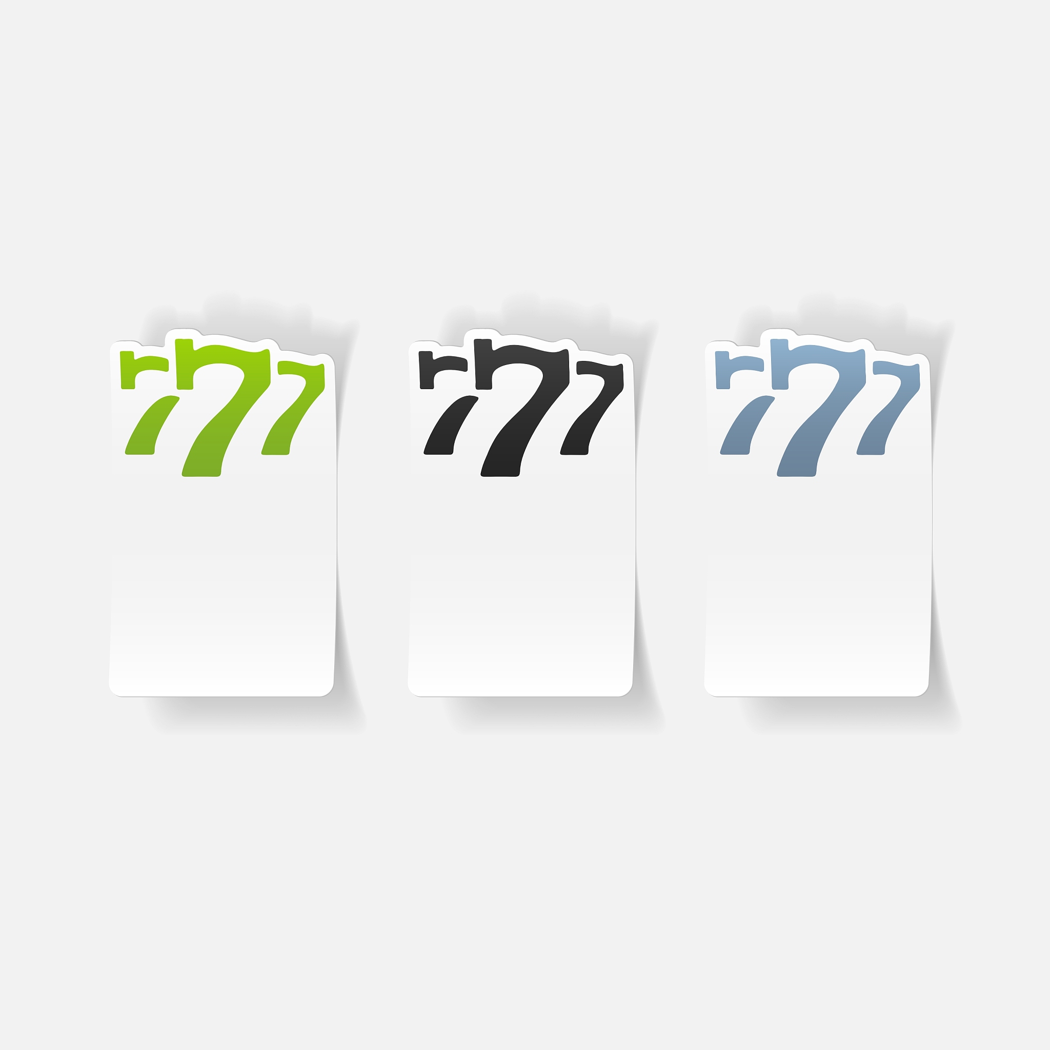 realistic design element three seven