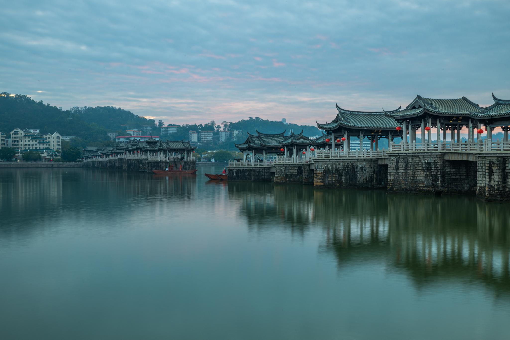 广东潮州广济桥风光