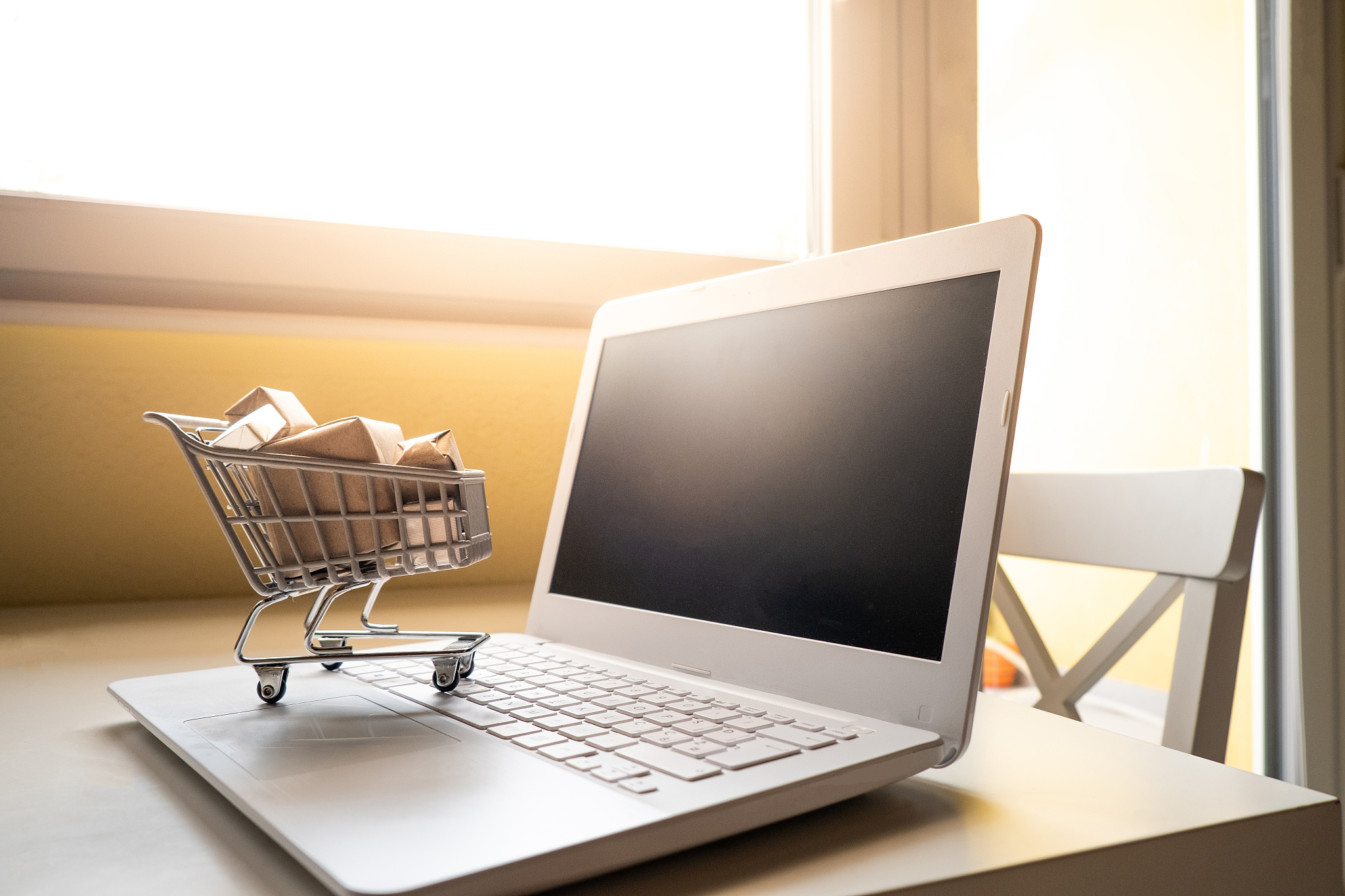 online shopping concept