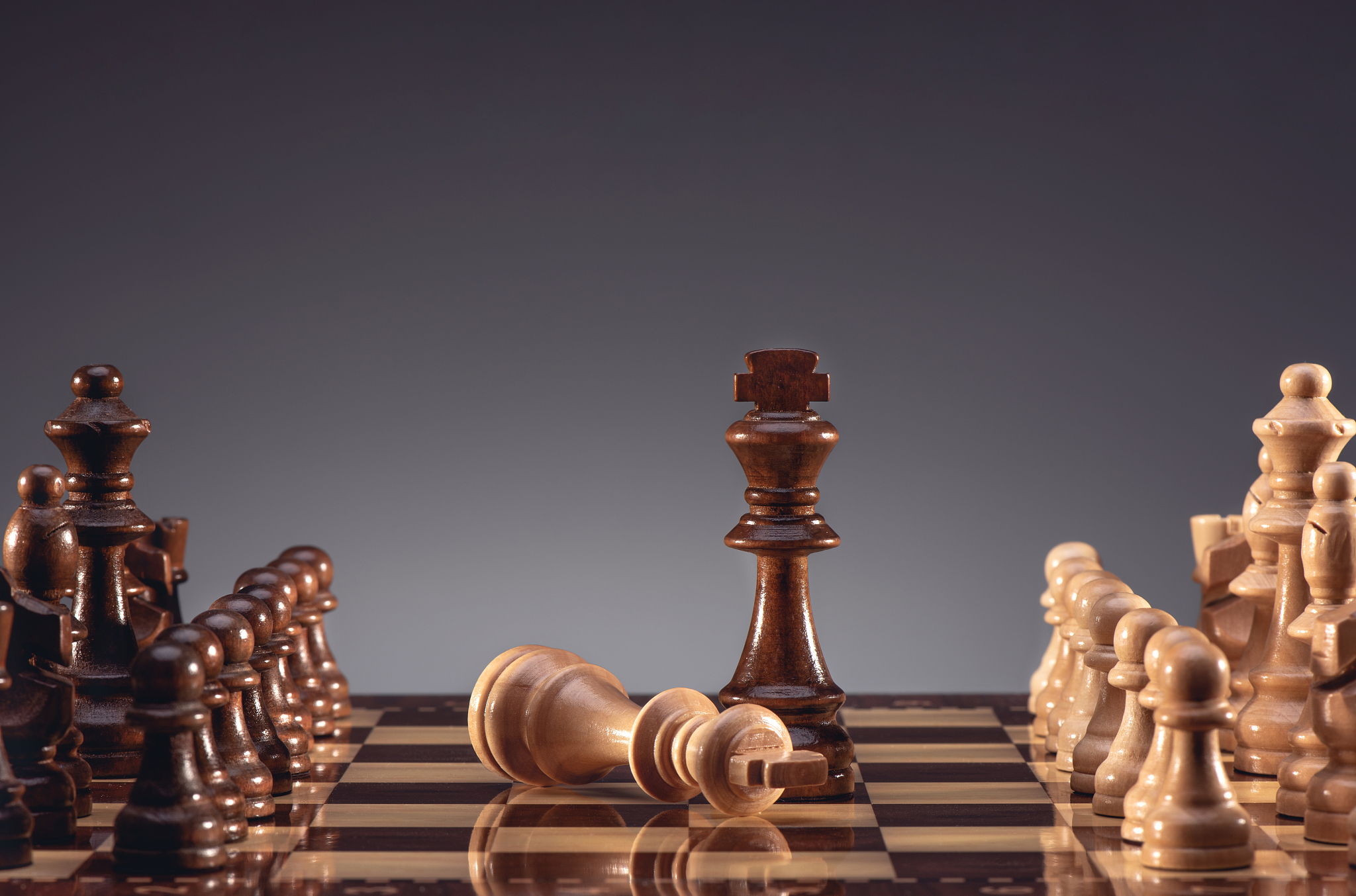 business concept for leadership, challenge and diversity with ch