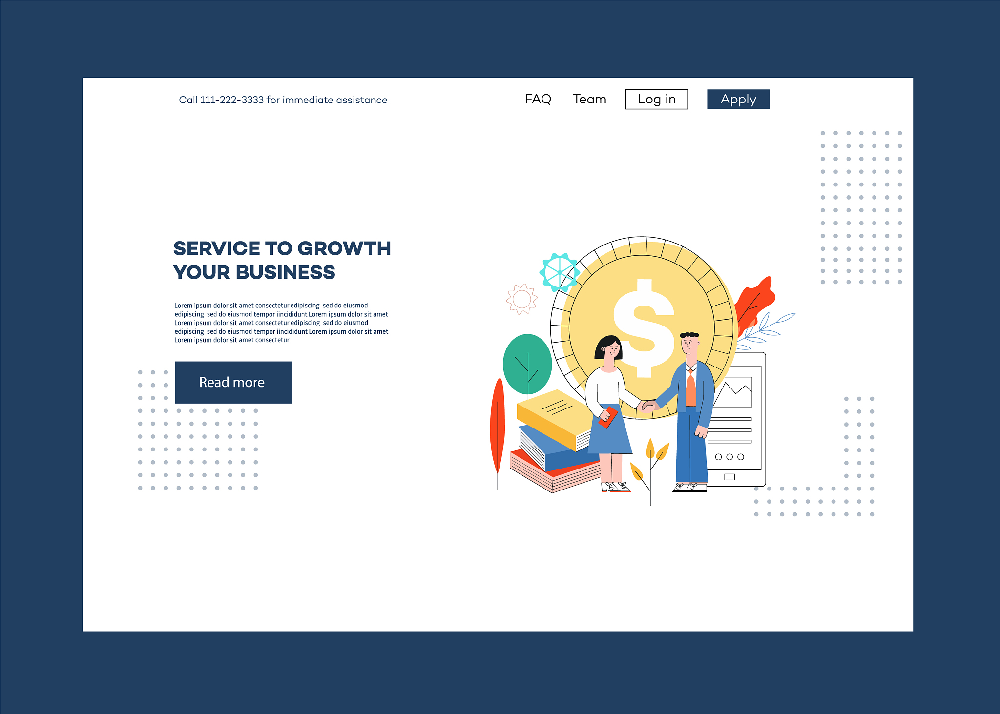website page design