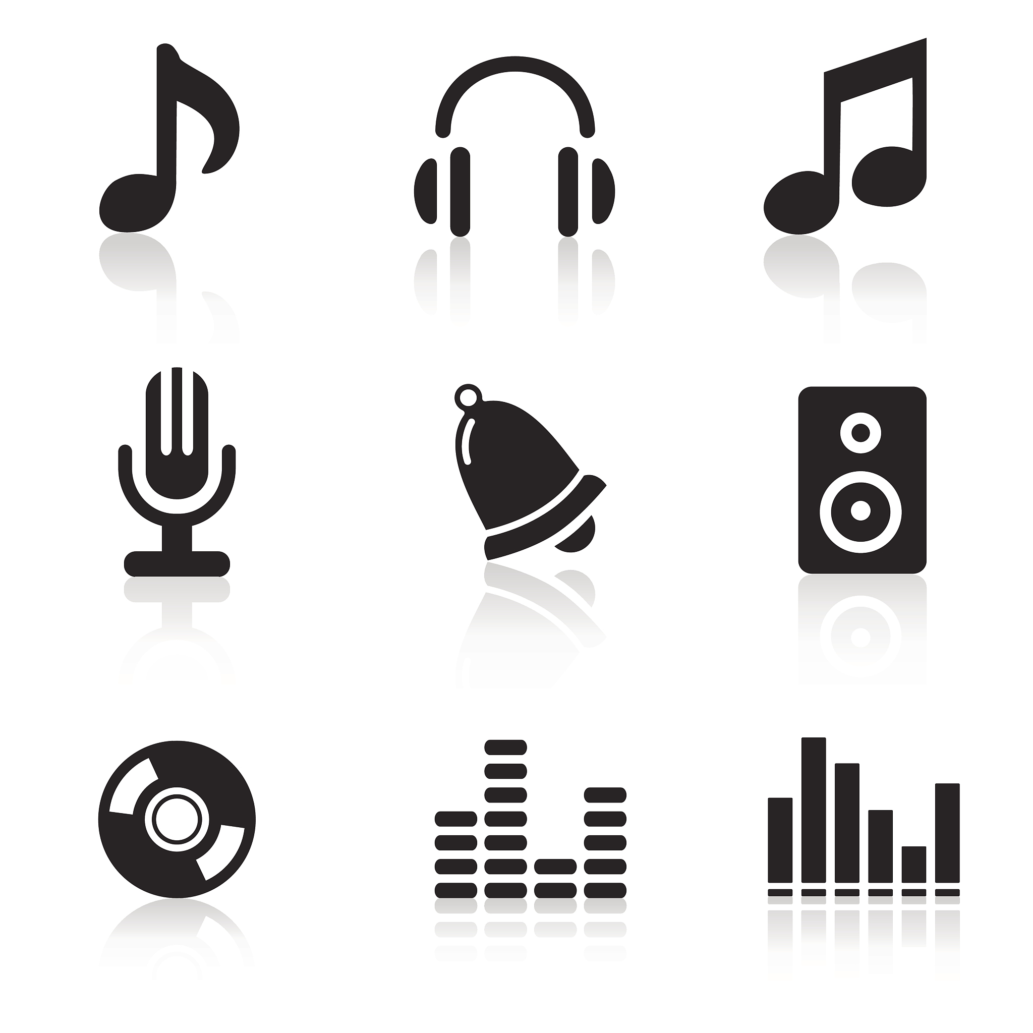 music icons & simbols.