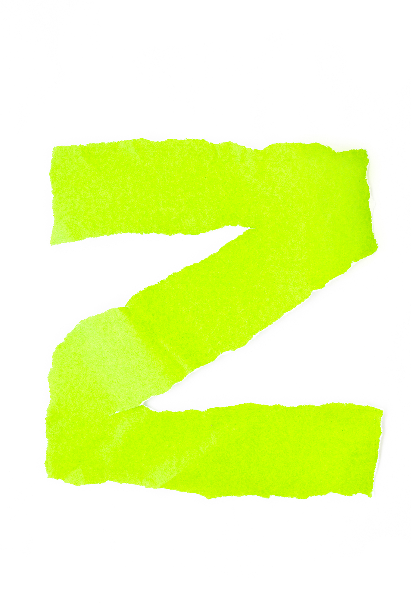 color paper capital letter alphabet