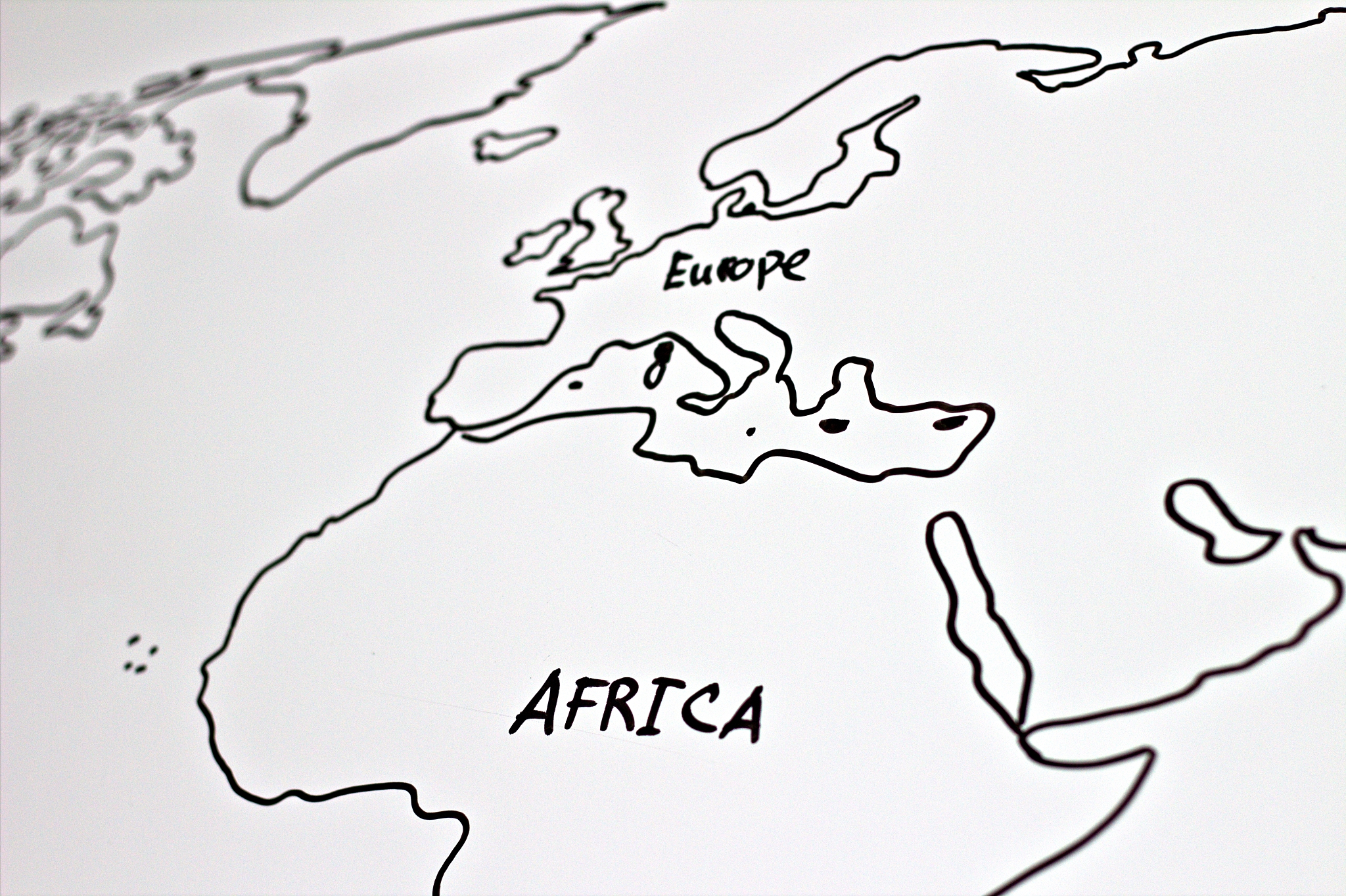 world map