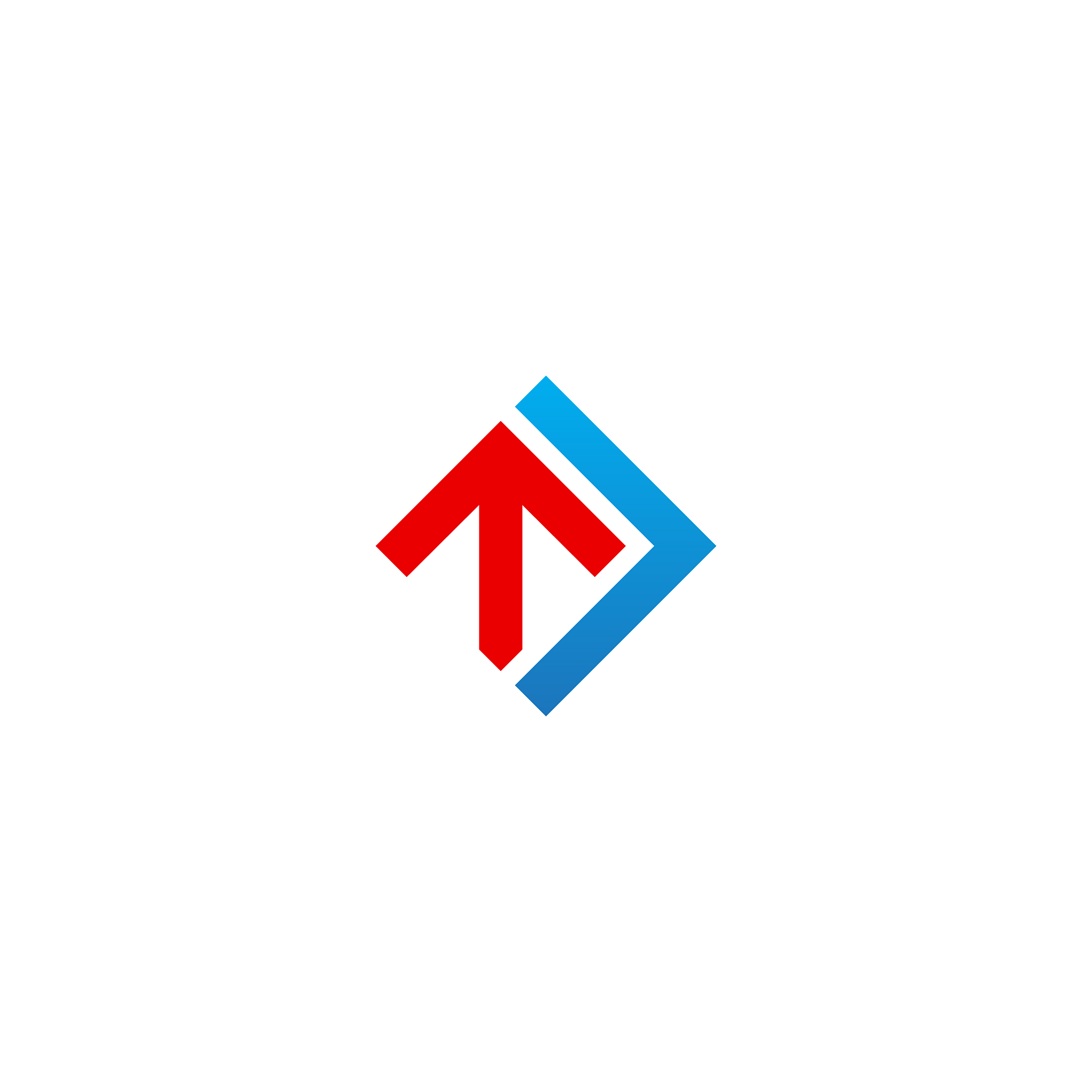 shape arrow up progress business logo