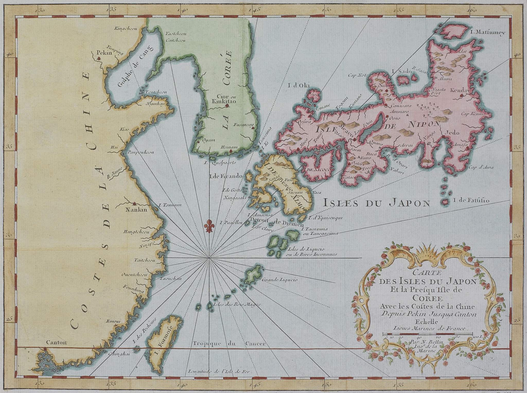 map of japan