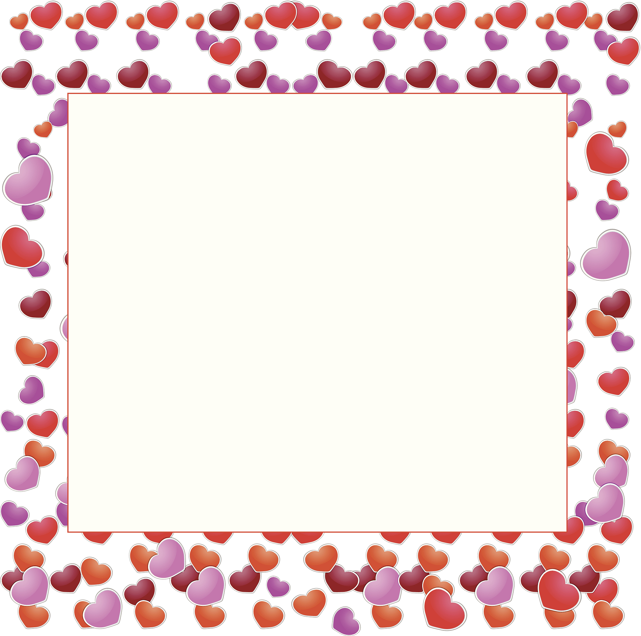 valentines day beautiful background with ornaments and heart.