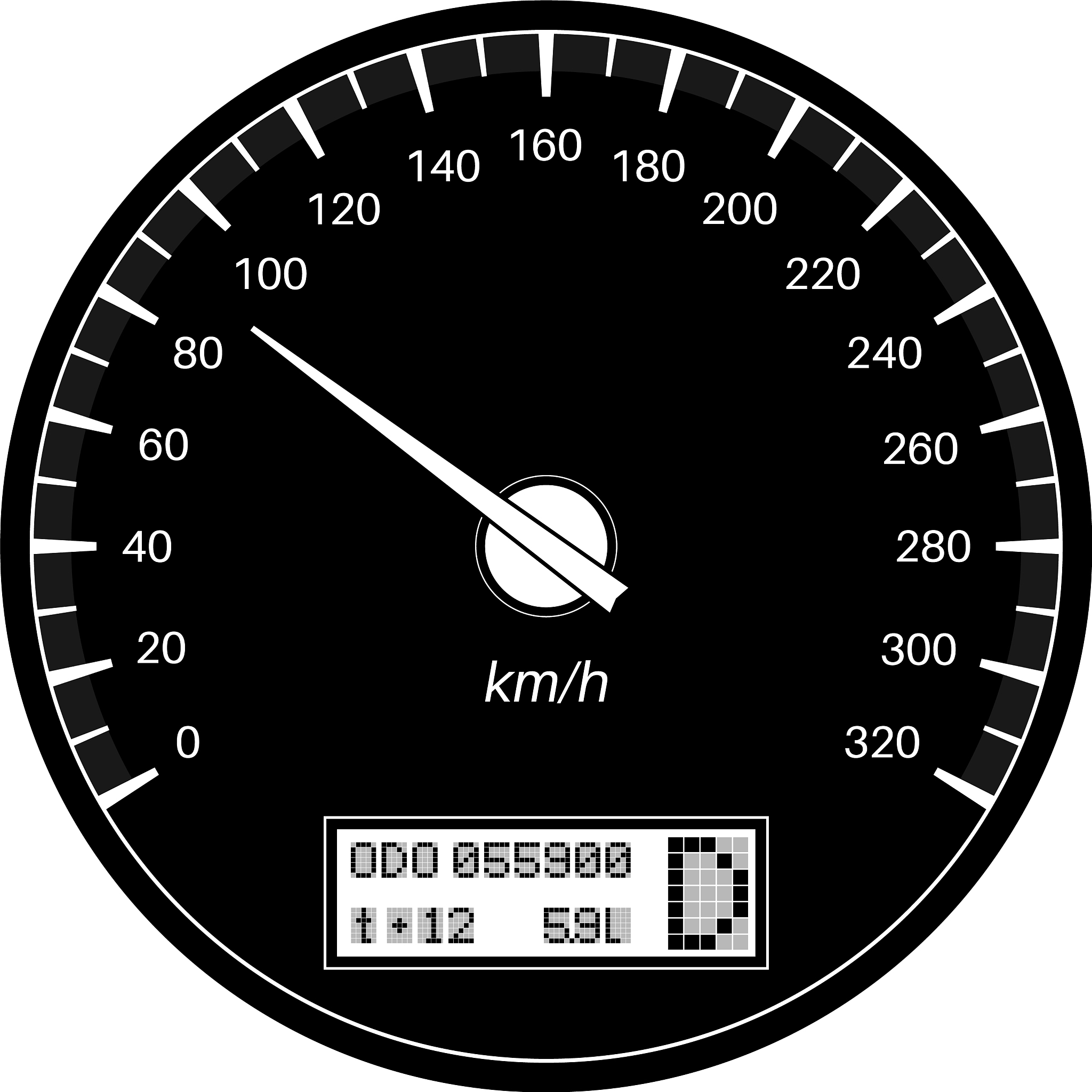 仪表上67Km/时，实际速度是多少？