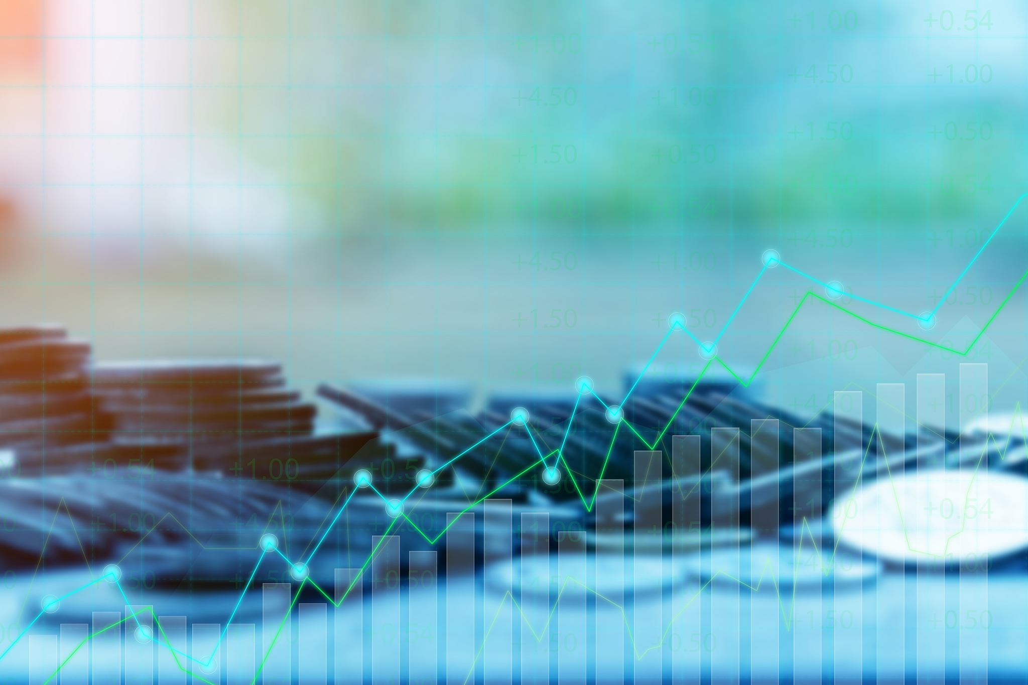 finance and investment concept.
