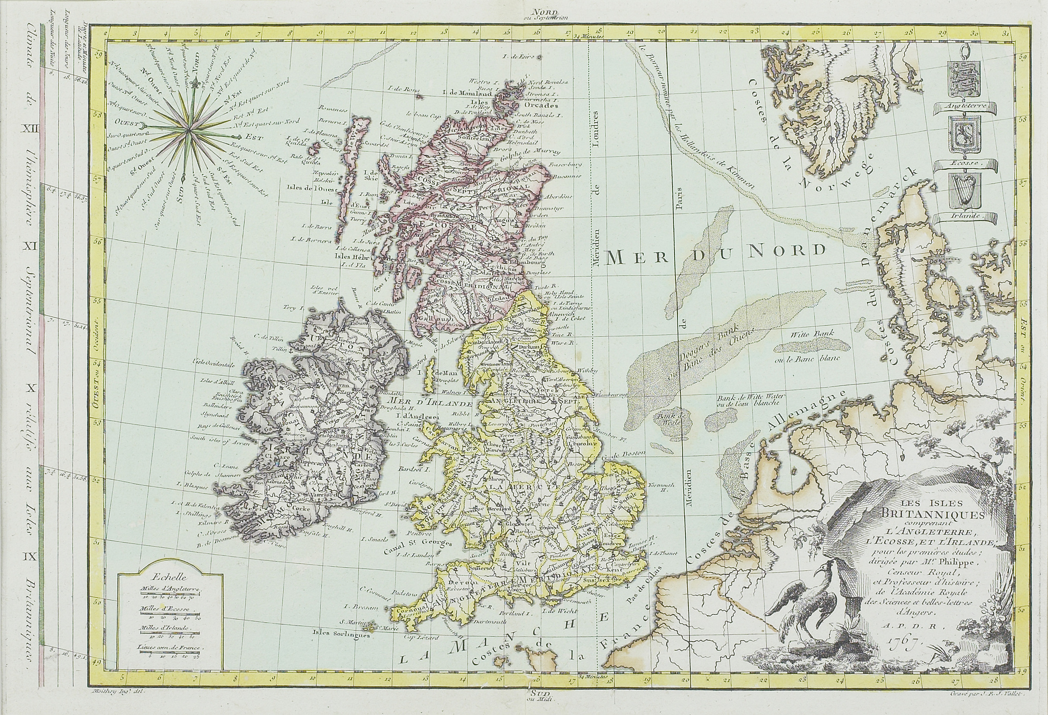 map of england