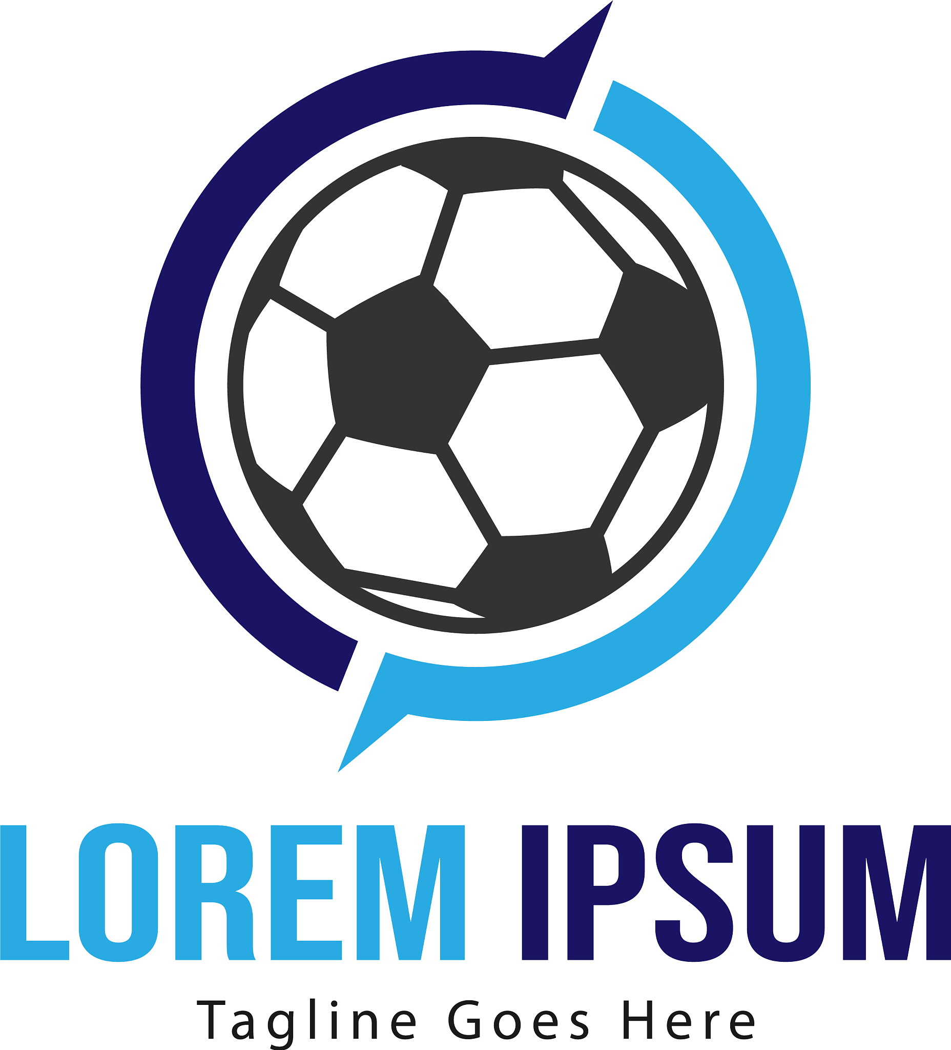 football logo template design football logo with