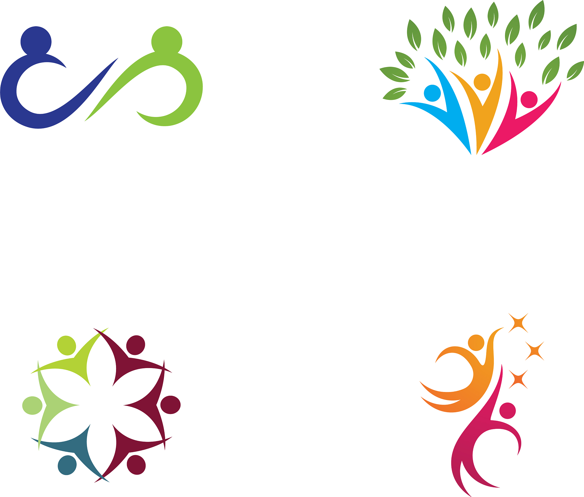 请为用五张图片有逻辑地、创意性地介绍自己的个人特质提供四条可行思路