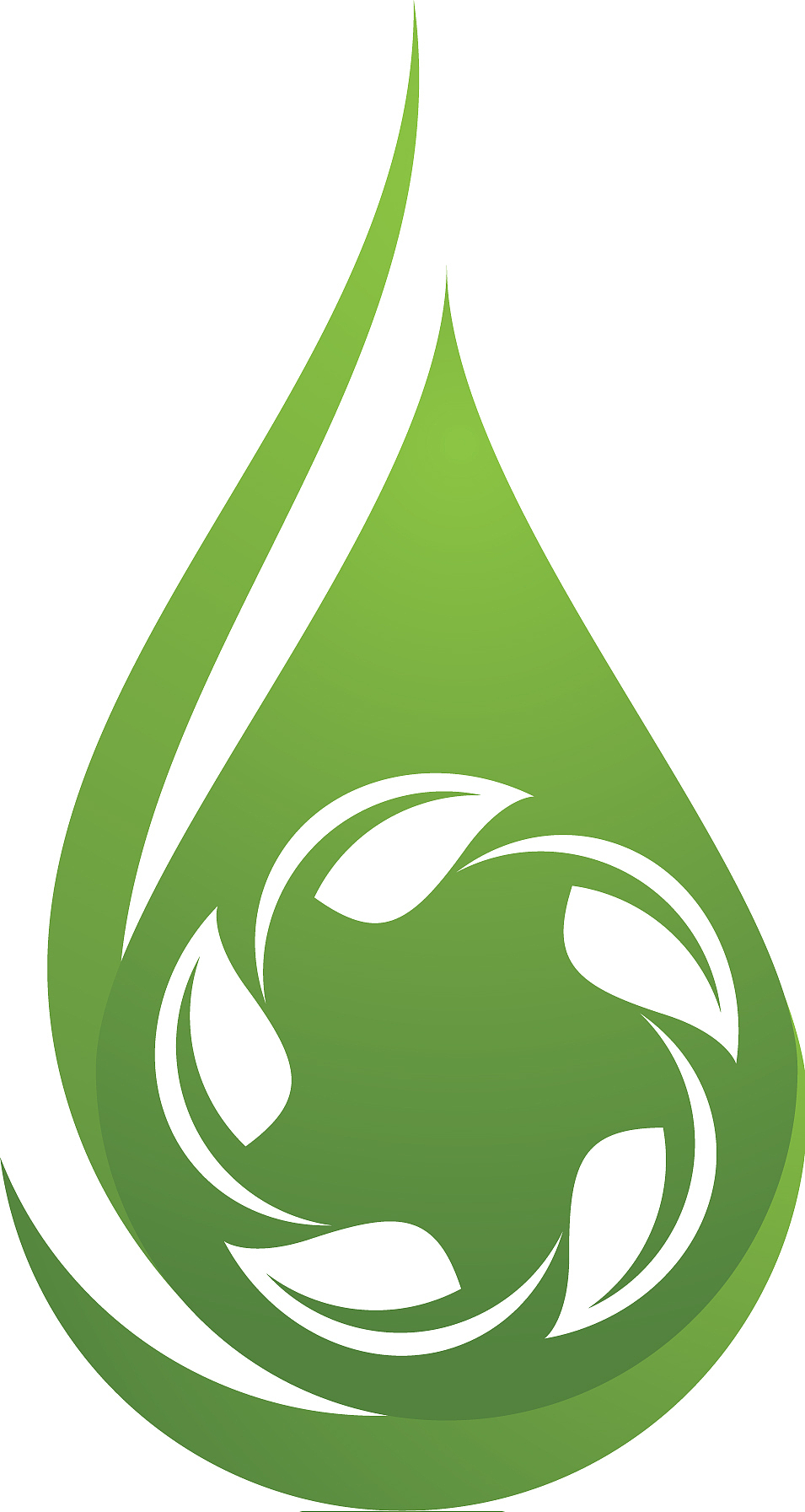 water drop logo template design