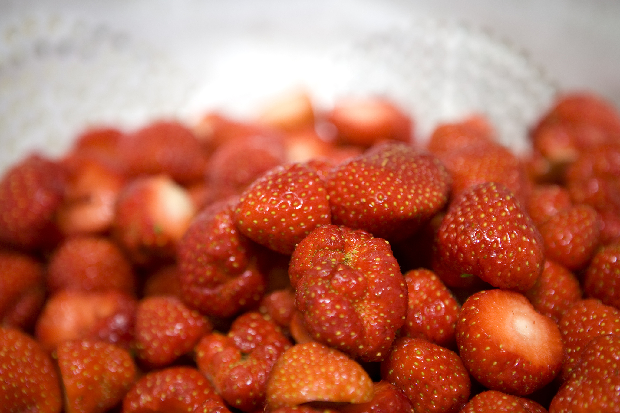 fresh strawberries