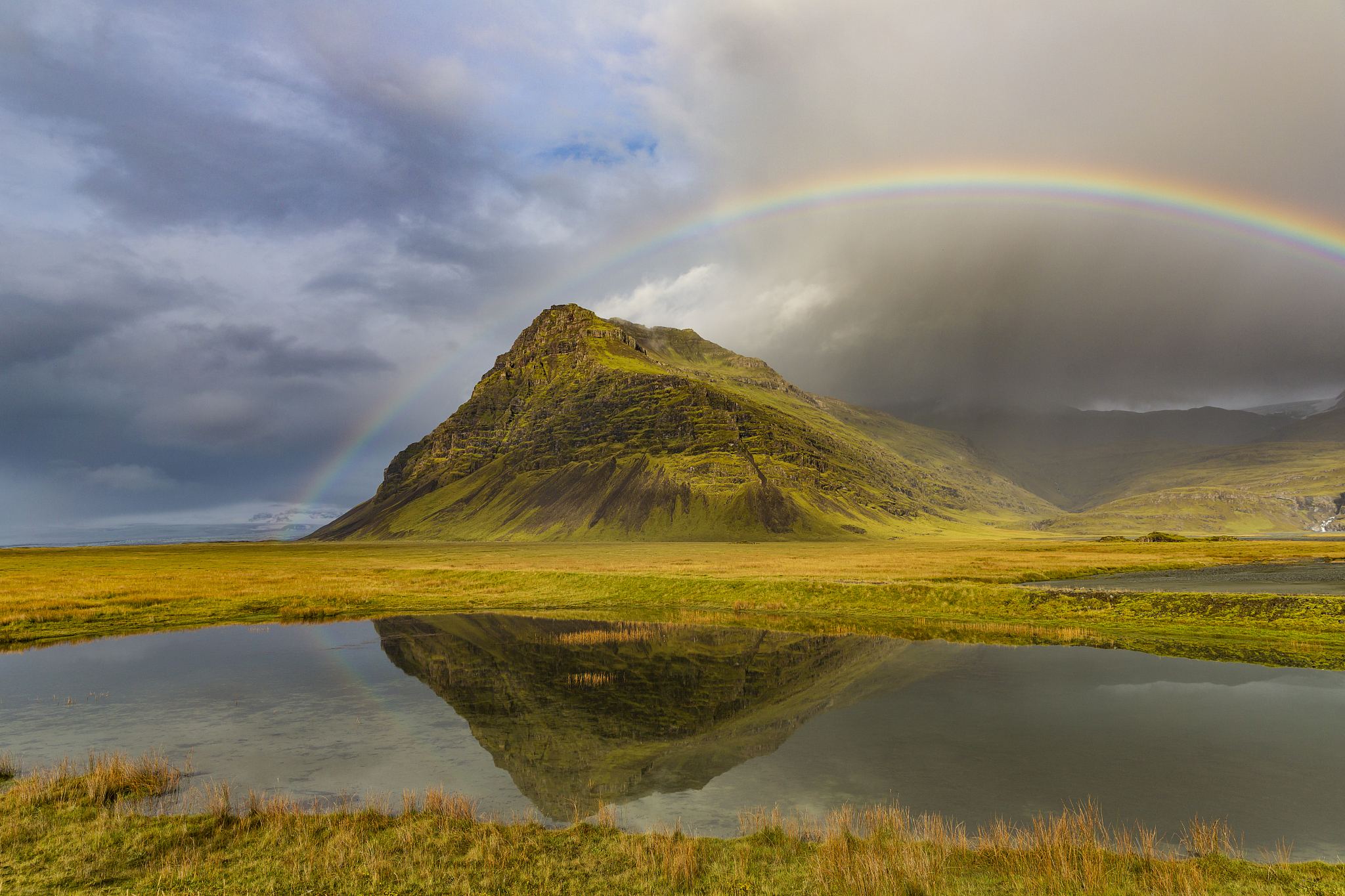 autumn rainbow