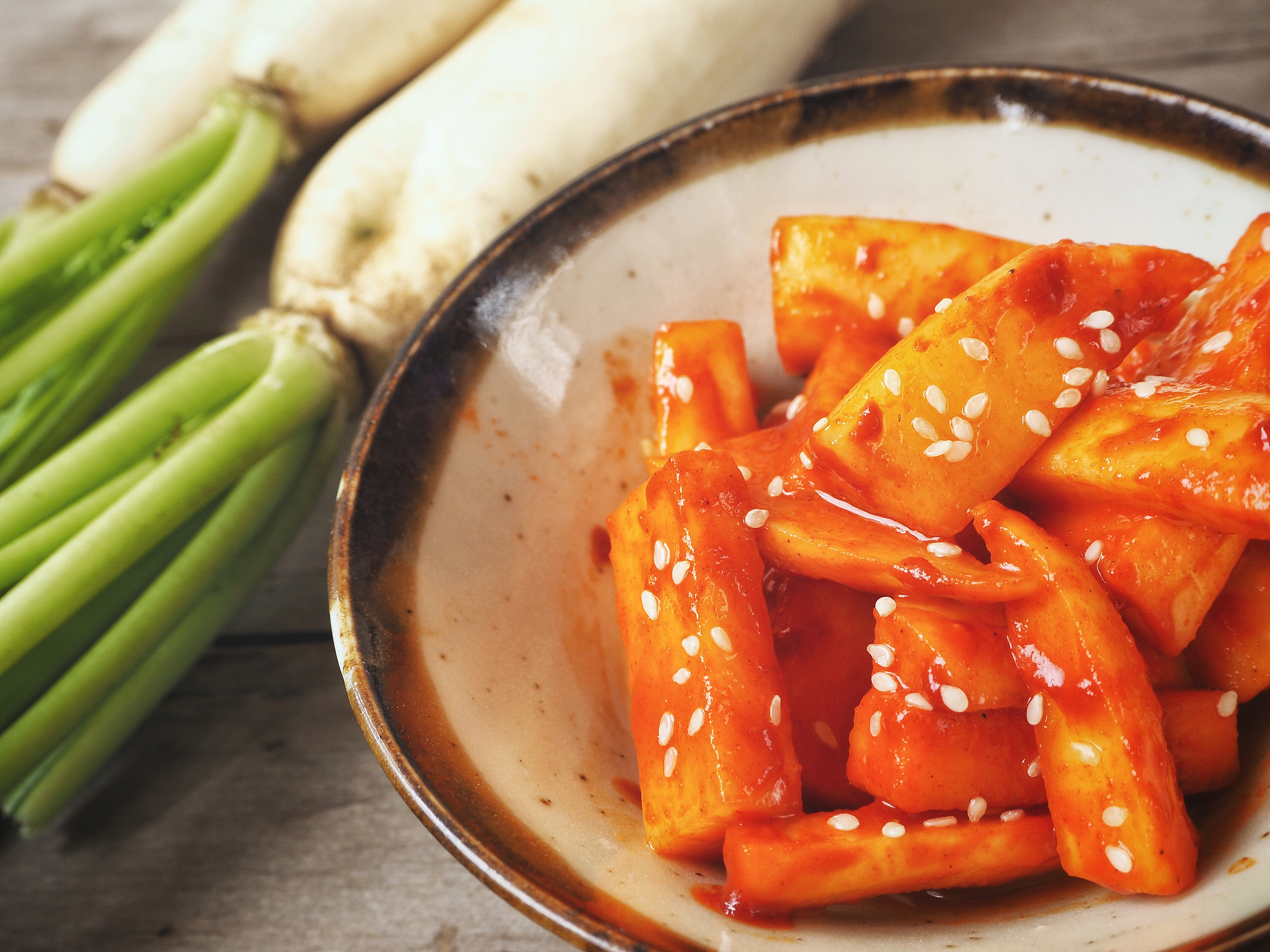 韩式辣萝卜的做法_韩式辣萝卜怎么做_菜谱_美食天下