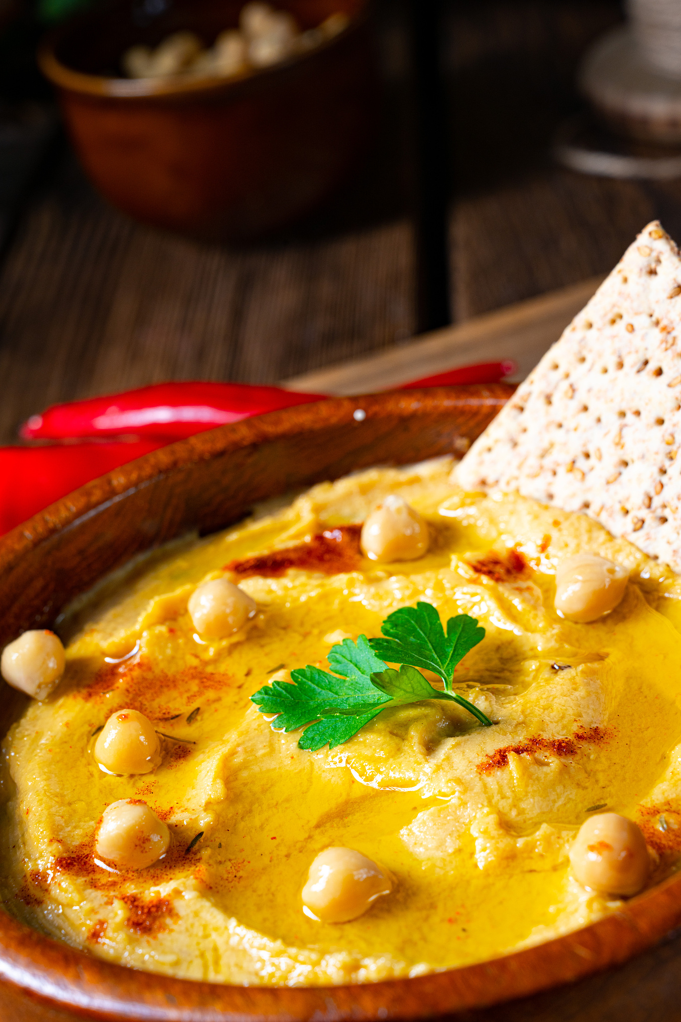 close-up of food in bowl on table