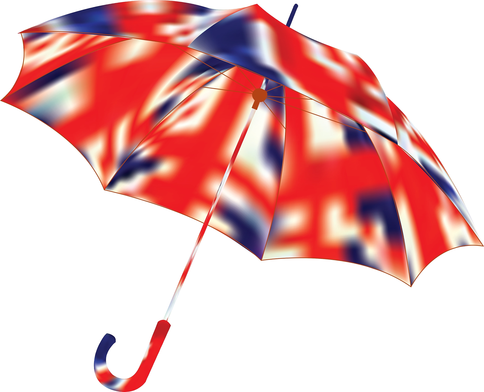 umbrella on a white background