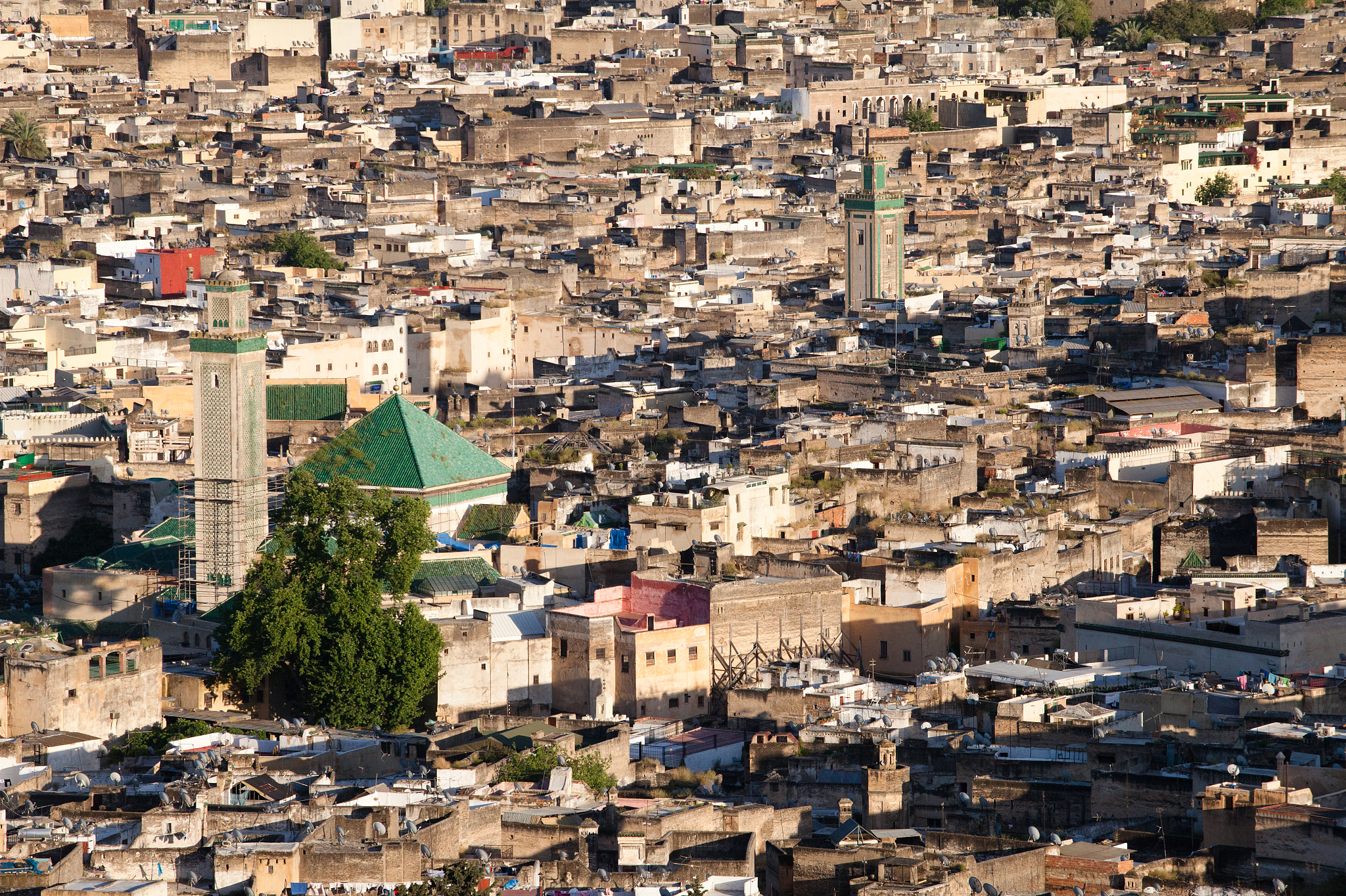 fes, view from a hill
