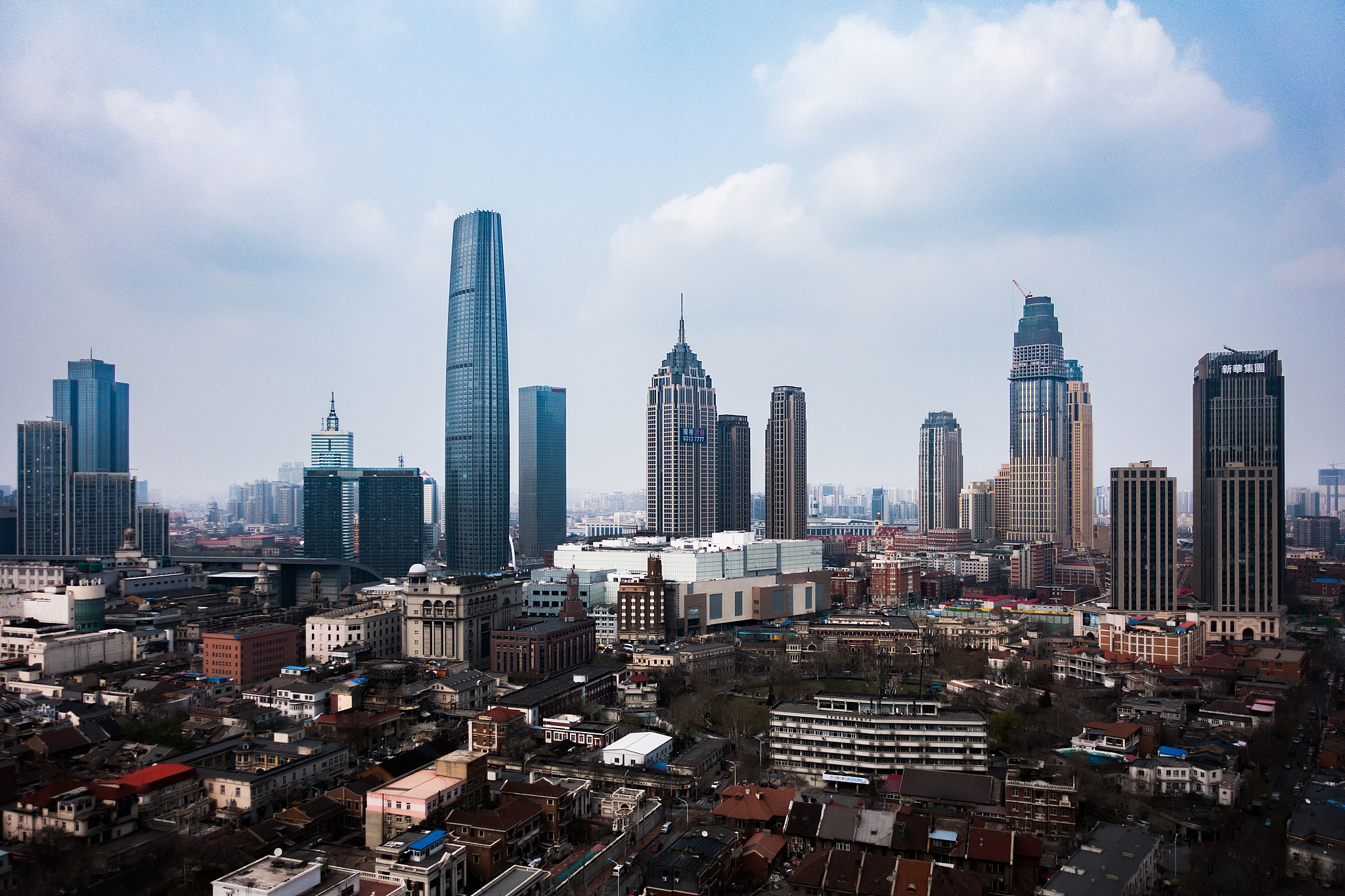 tianjin downtown cityspace