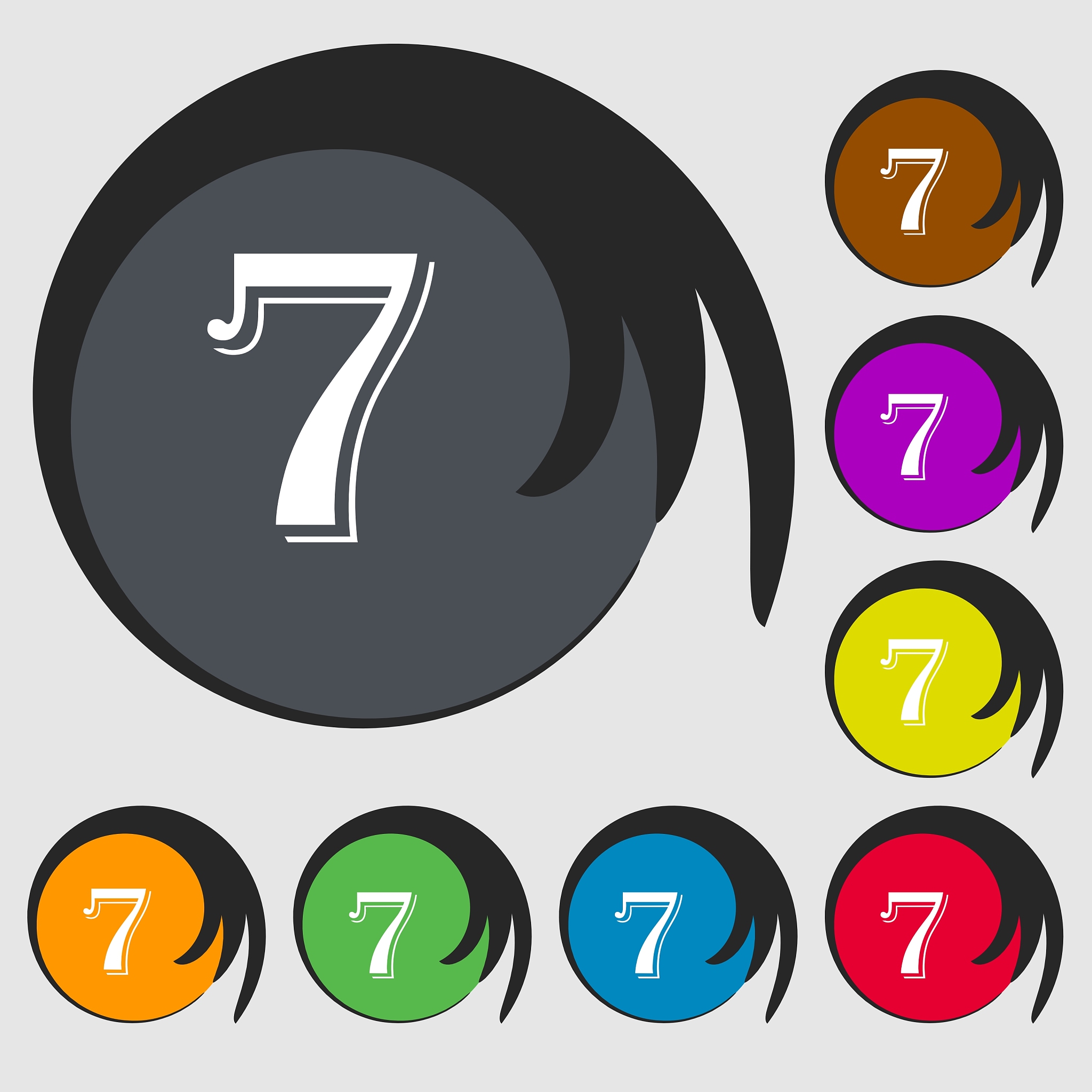 数字<strong>7</strong>,标志,数字8,图标,符号,移动应用程序,概念,品牌名称,证章,形状