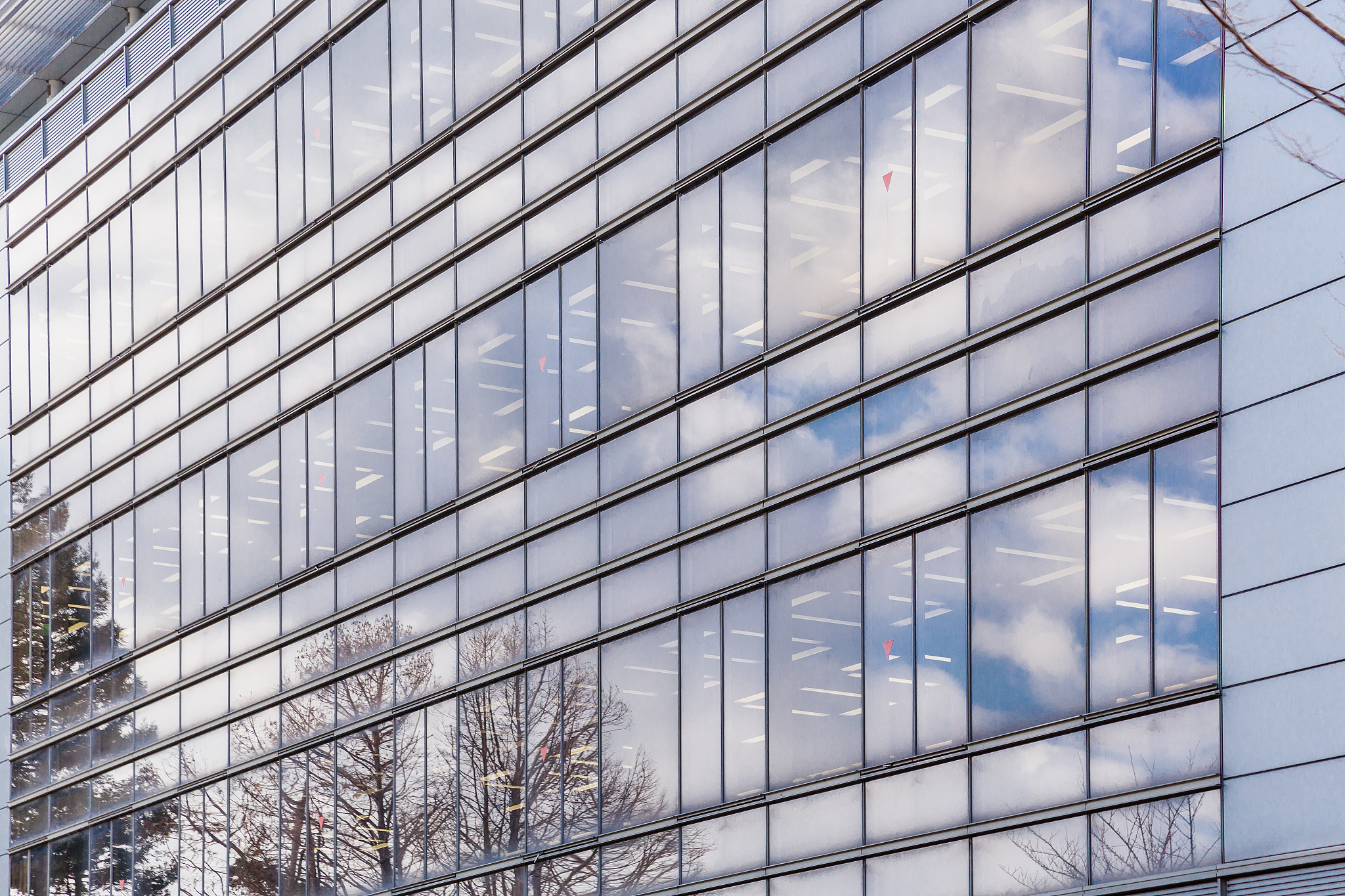building with glass