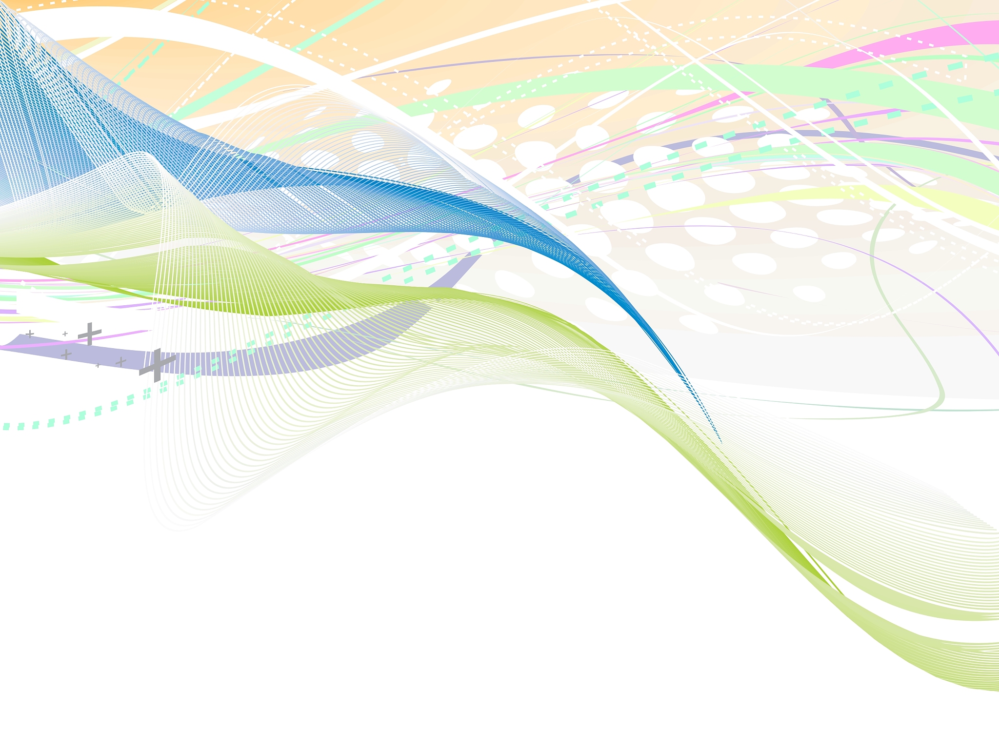 abstract wave lines
