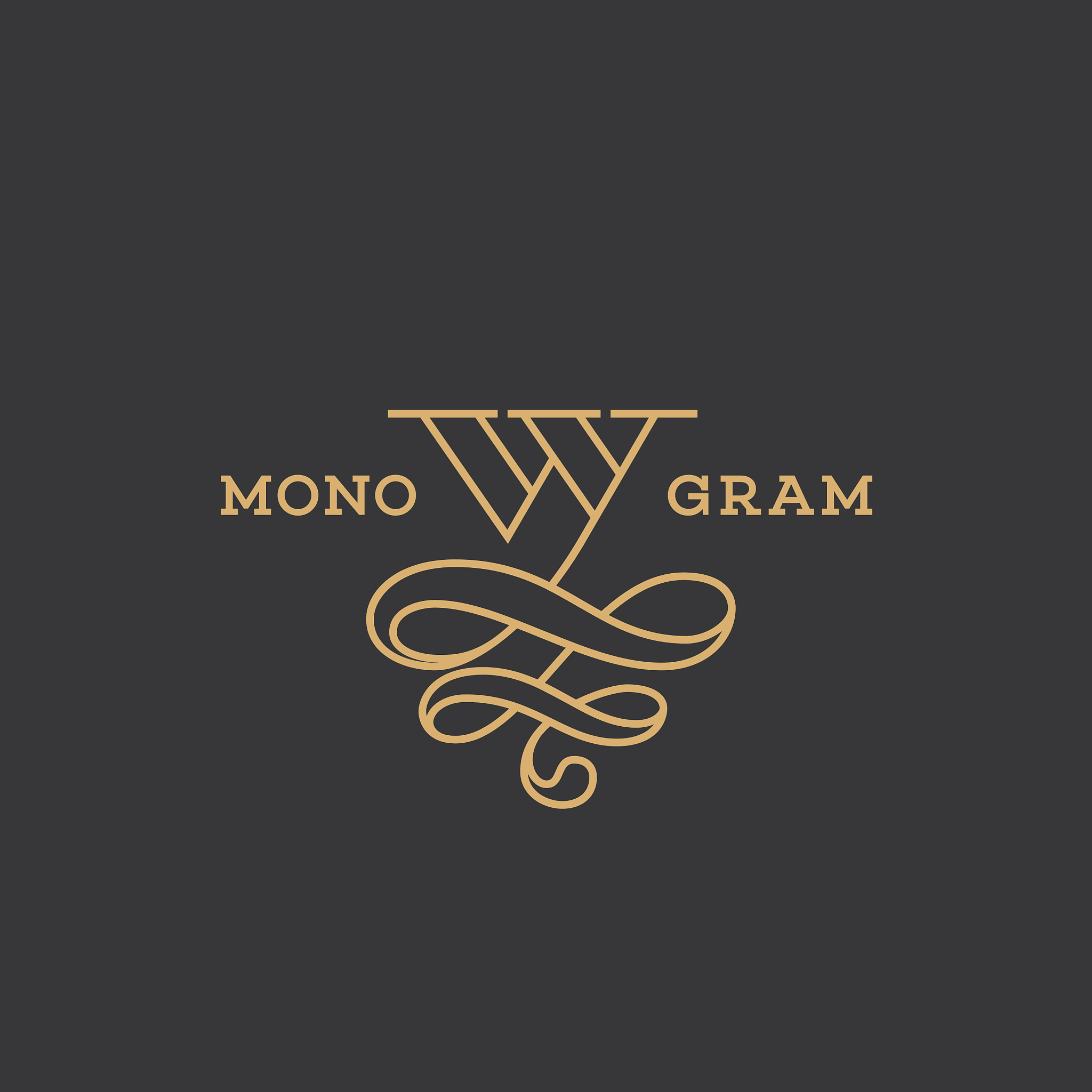 monogram w