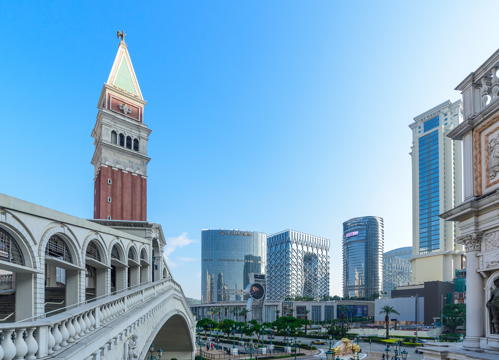 澳门城市天际线