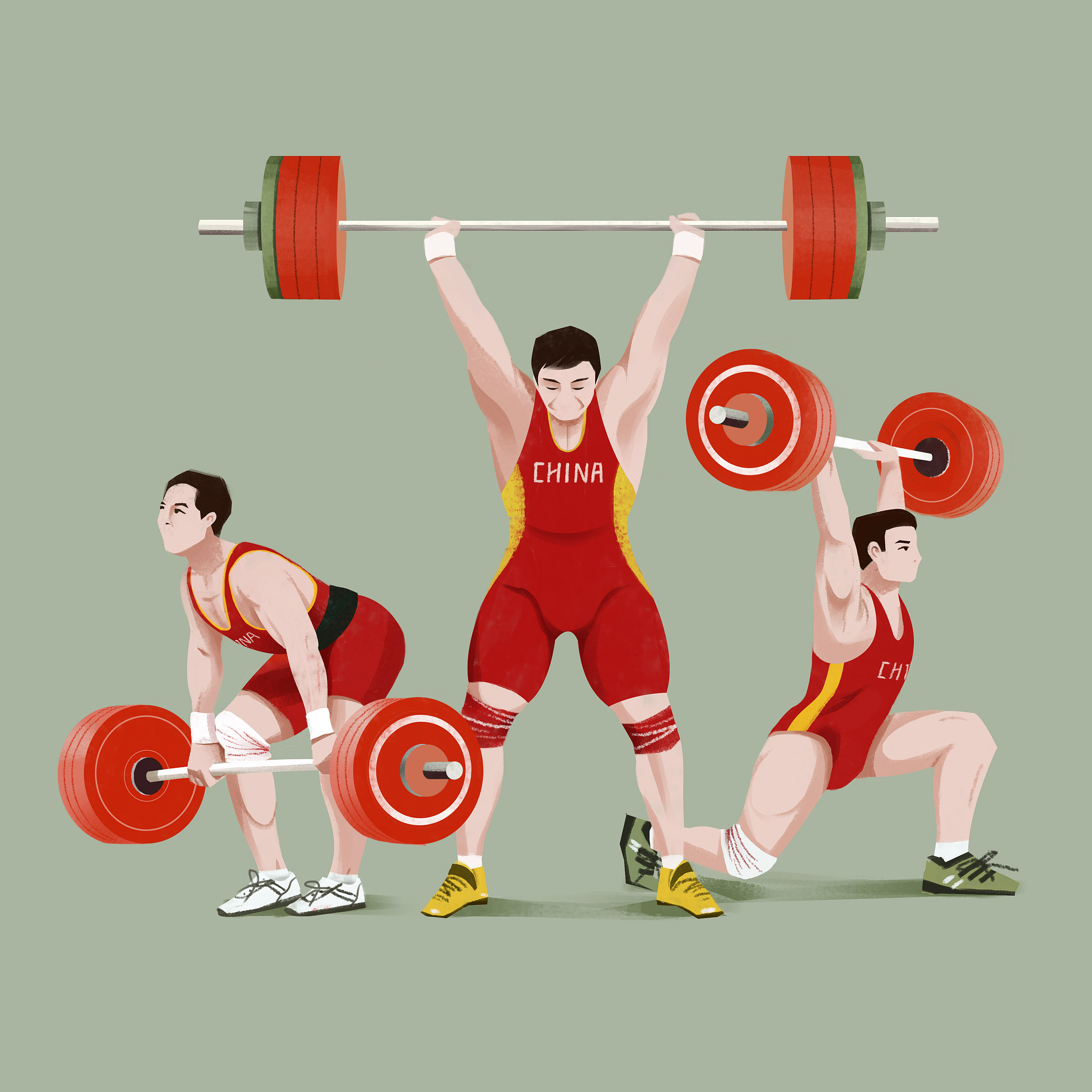 专业举重运动员深蹲重量：记录、平均和影响因素