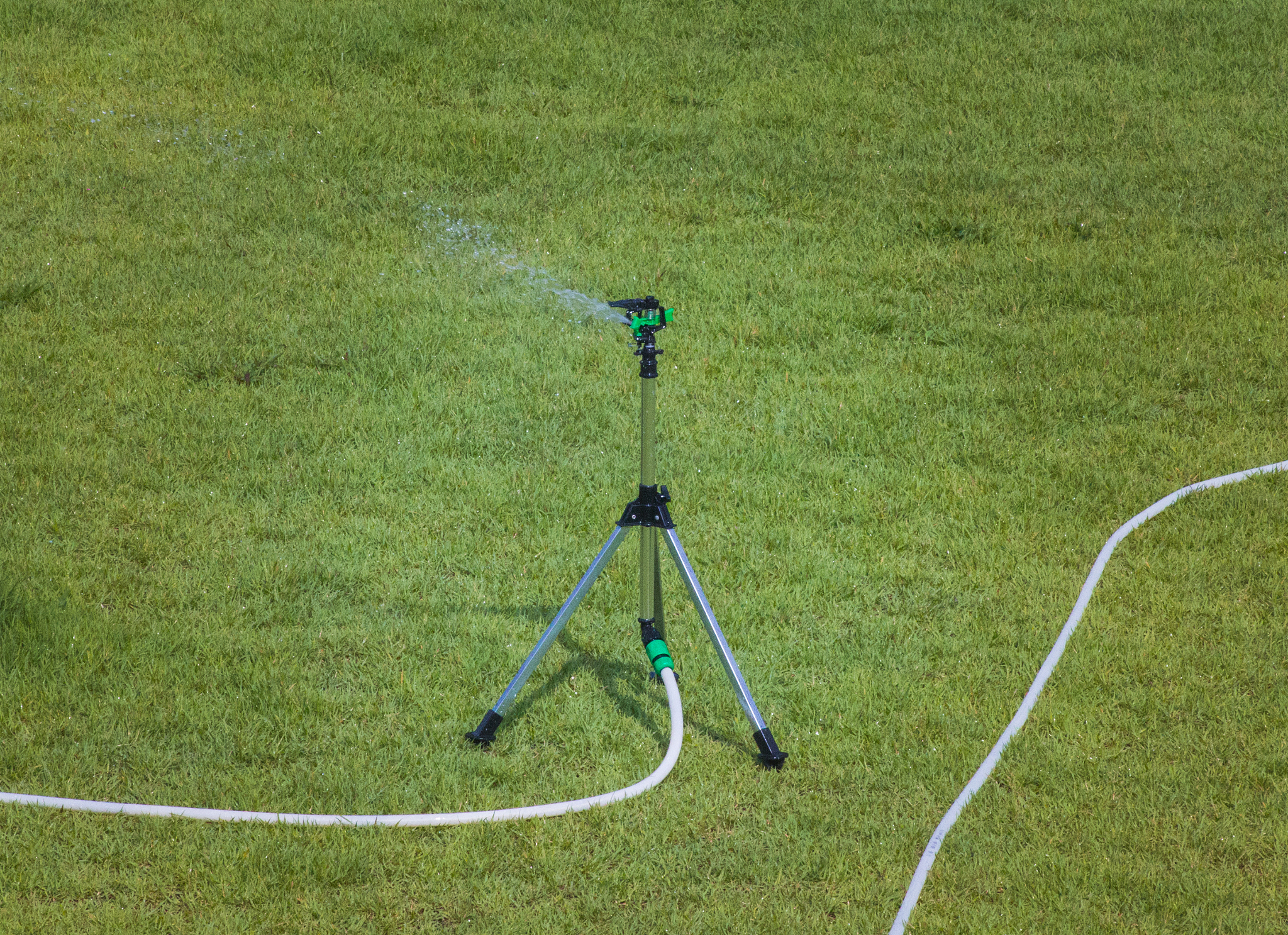 sprinklers in garden