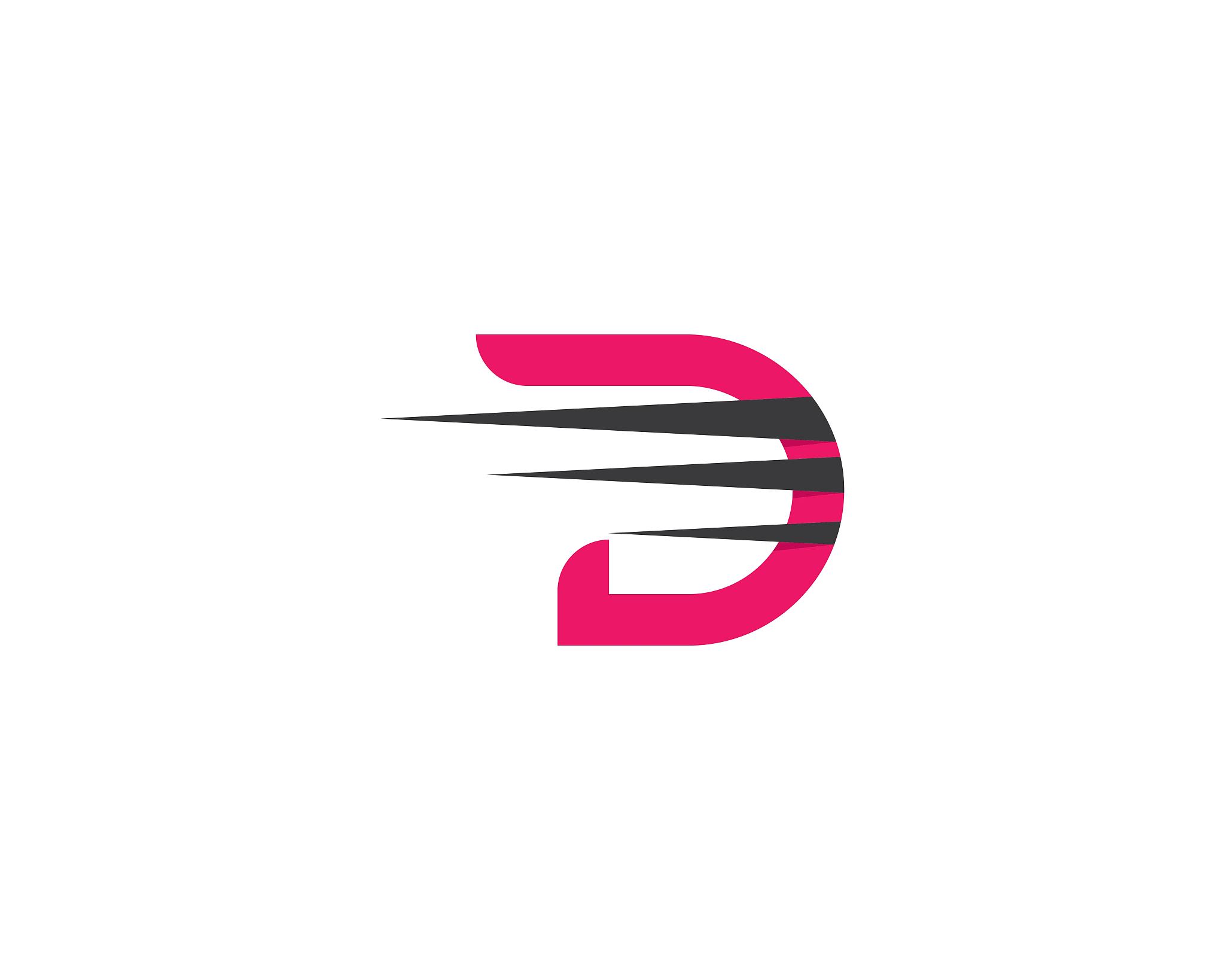 letter d symbol illustration design