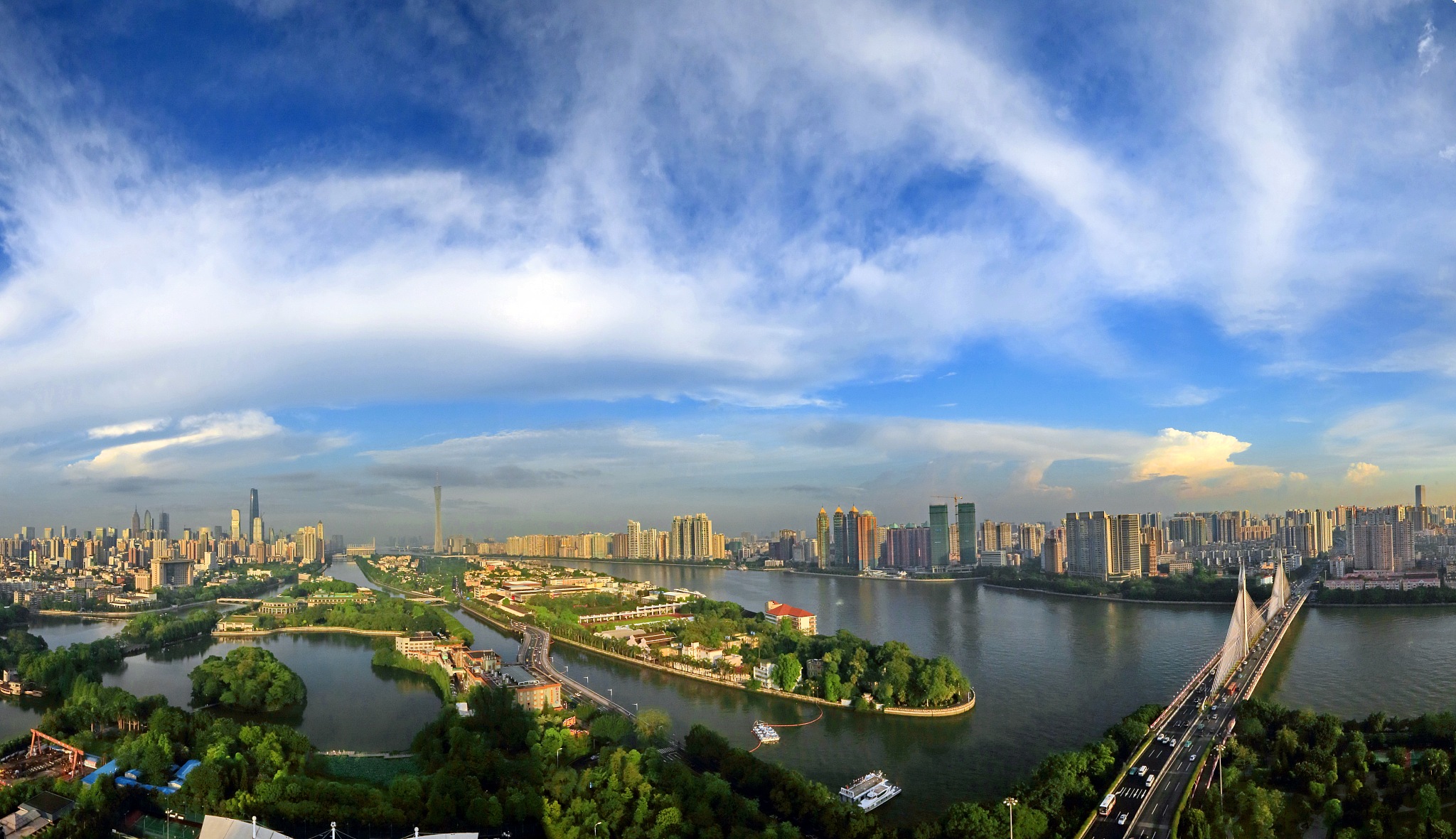 广州城市建筑风光